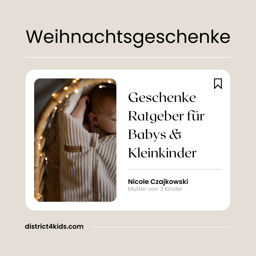 Weihnachtsgeschenke für Babys, Kleinkinder & Kinder ab 3 Jahren: sinnvoll & cozy 🎄