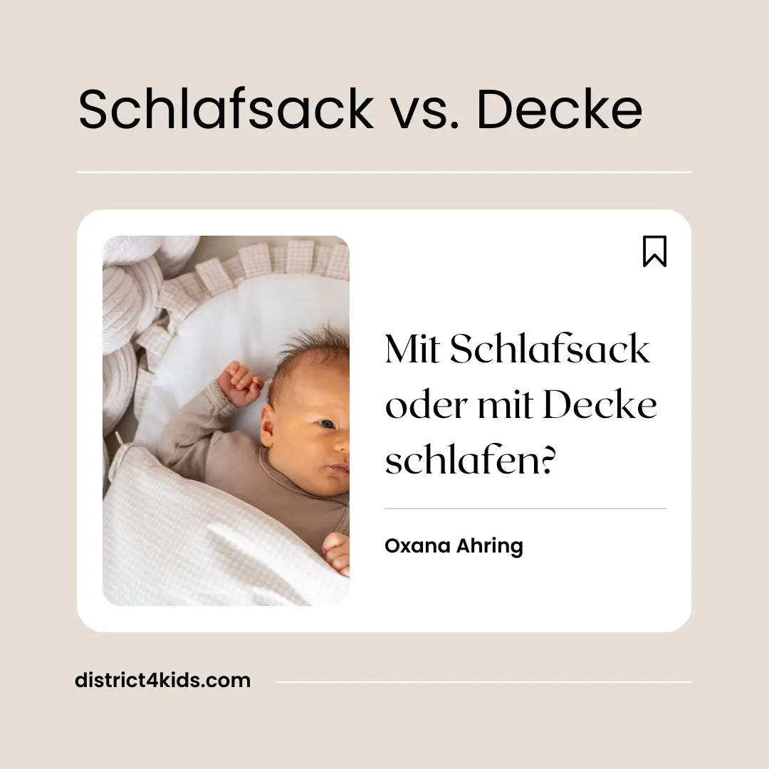 Schlafsack vs. Decke – Was ist sicherer für Babys?