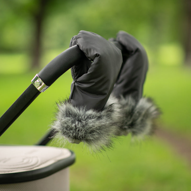 Handschuhe mit Fell für Kinderwagen – Handwärmer - Handschuhe
