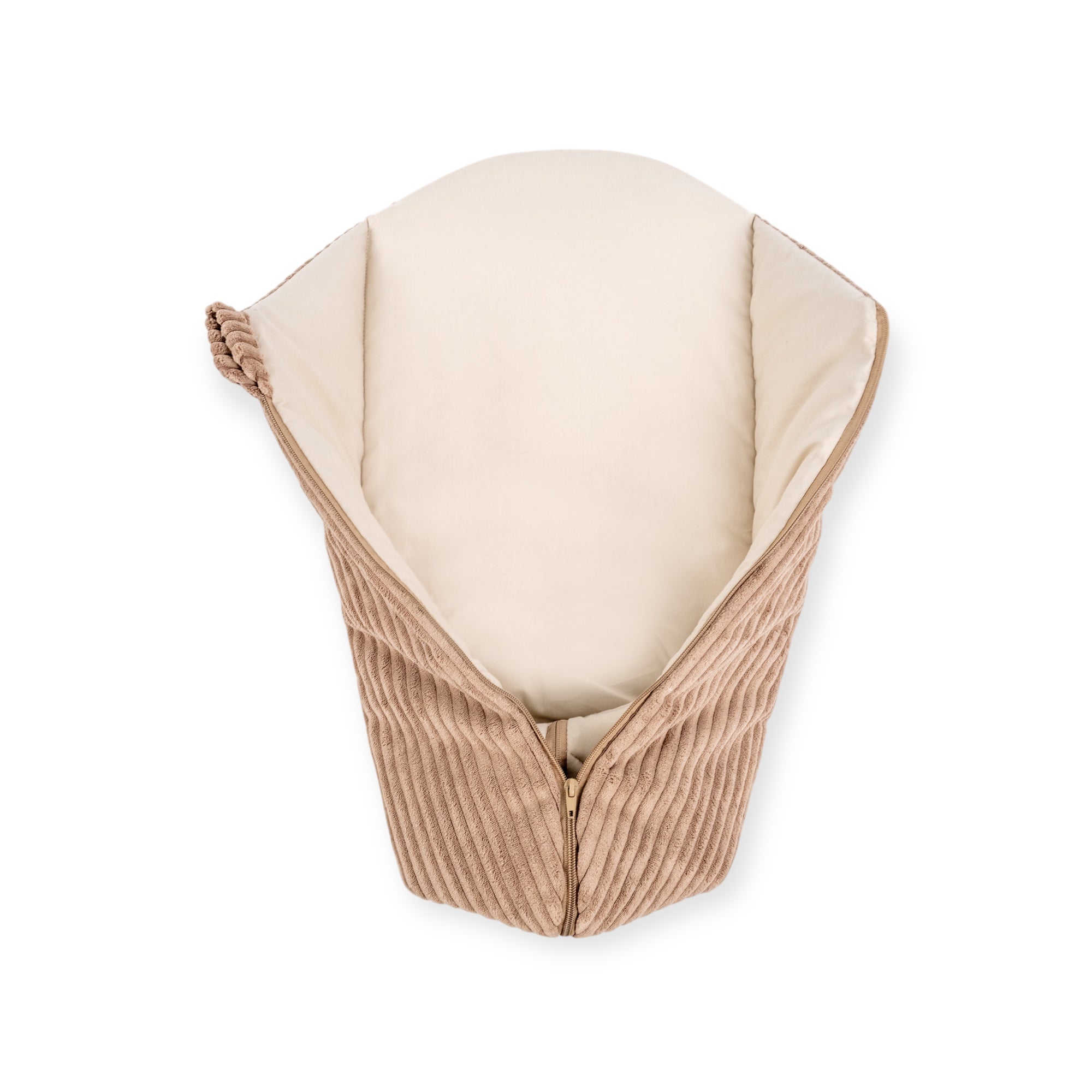 Pucksack Cord mitwachsend - Wärmender Ganzjahres Babyschlafsack - Pucksack