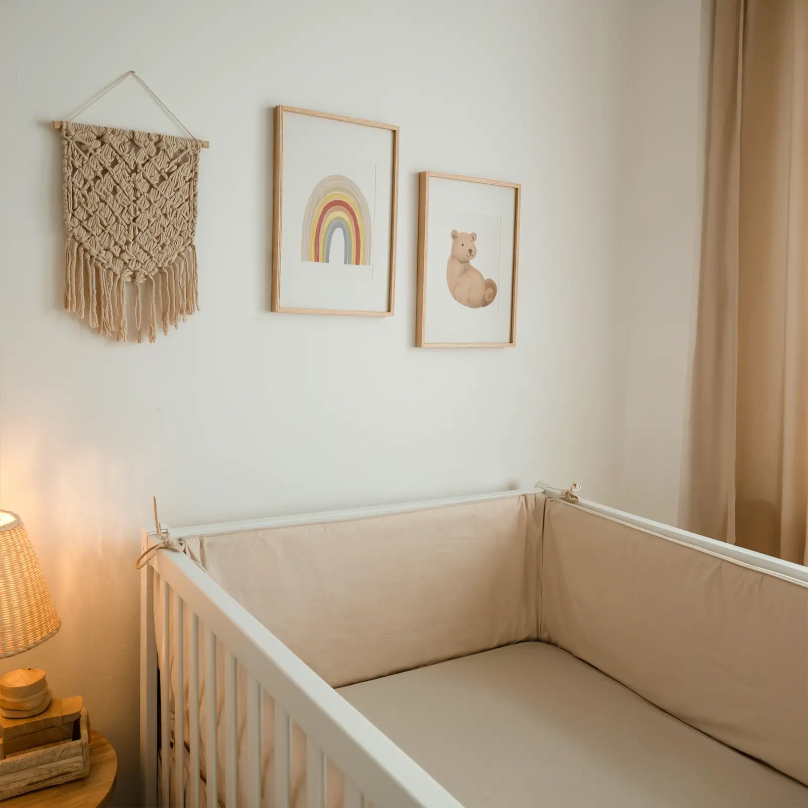 Bettumrandung Baumwolle für Baby- und Beistellbetten – Schutz, Komfort & Qualität District for Kids