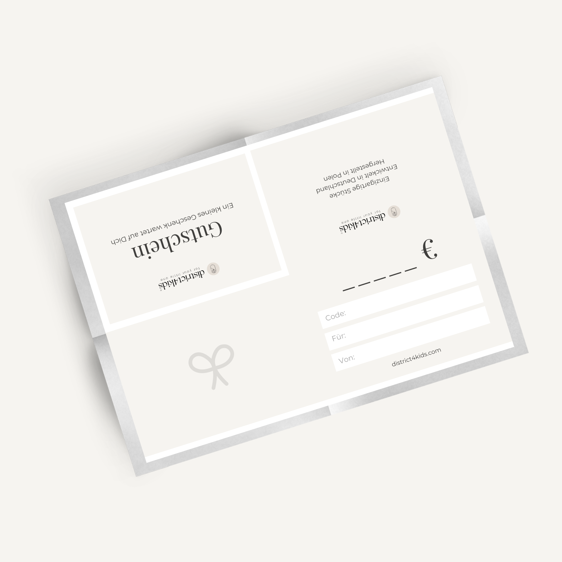 Geschenkgutschein digital - inkl. Gutschein-Template zum ausdrucken - Geschenkgutscheine