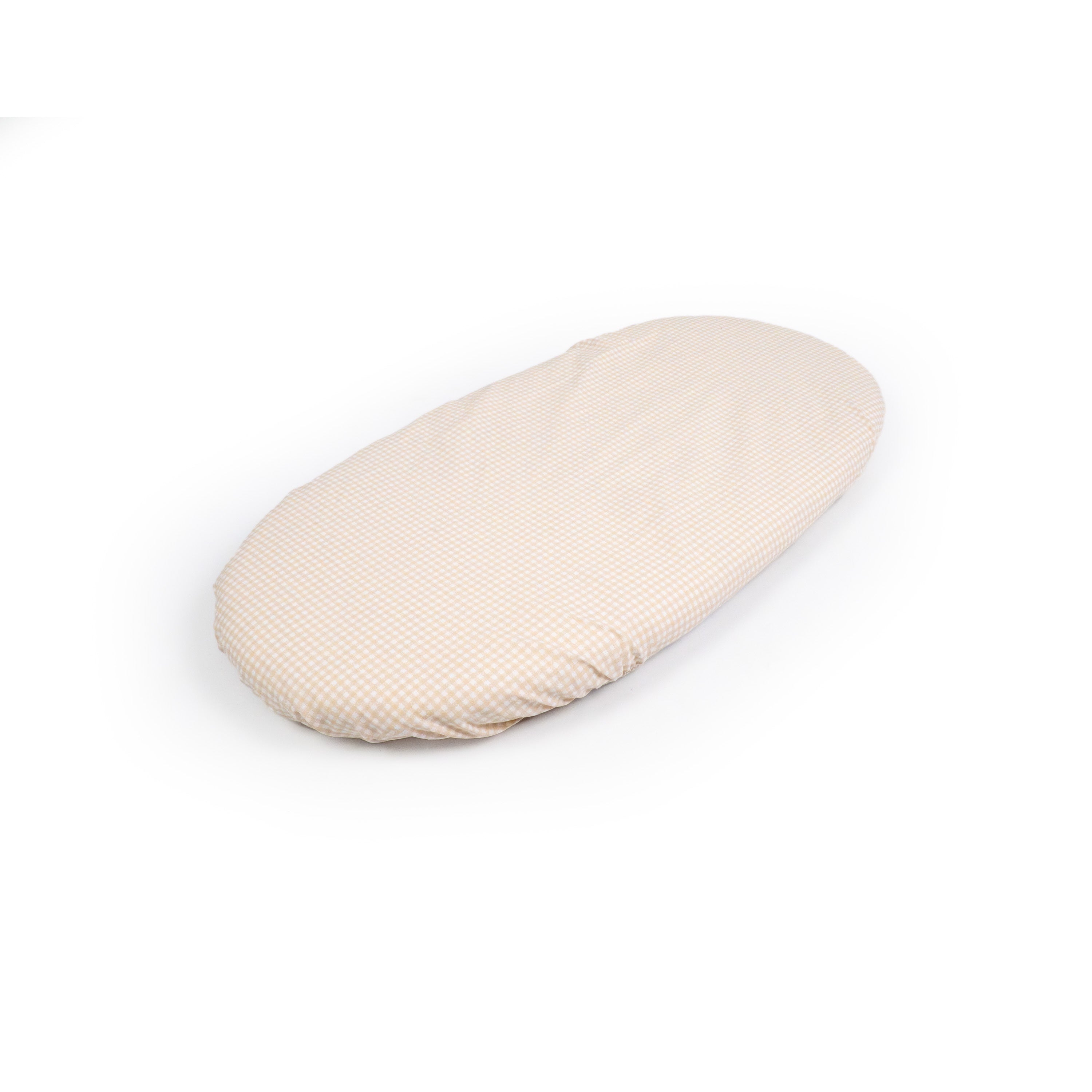 Spannbetttuch Baumwolle kariert - weich atmungsaktiv & hautfreundlich - Kariert / 40x80 cm - Bettlaken