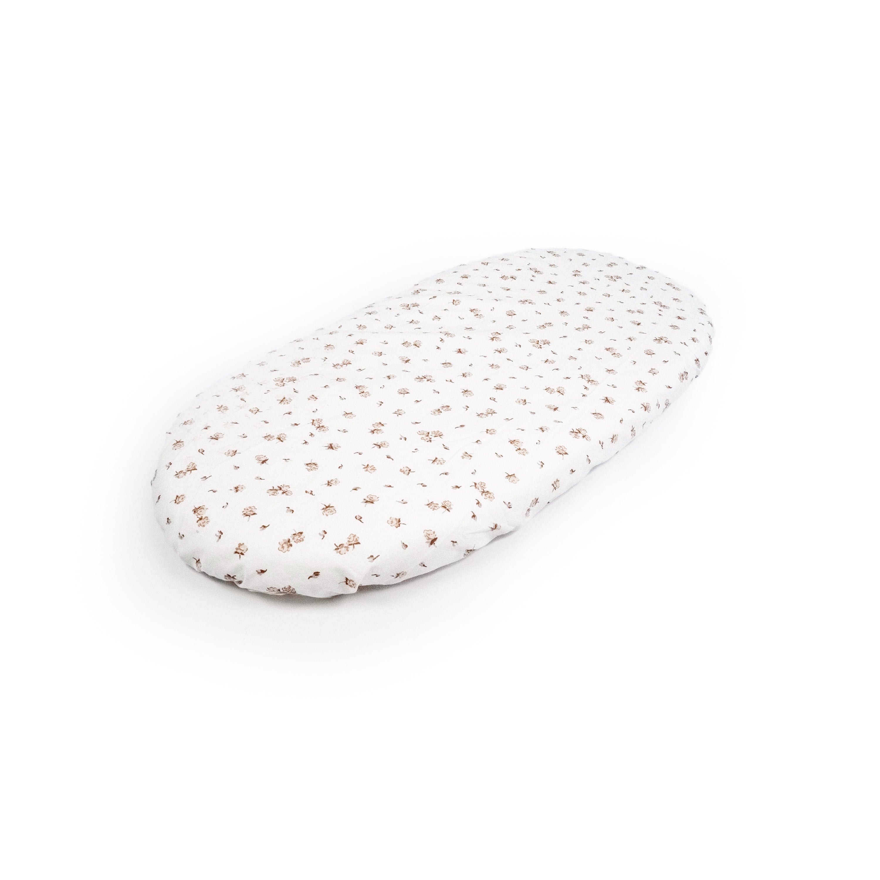 Spannbetttuch Baumwolle Rosen - weich atmungsaktiv & hautfreundlich - Rosen / 40x80 cm - Bettlaken