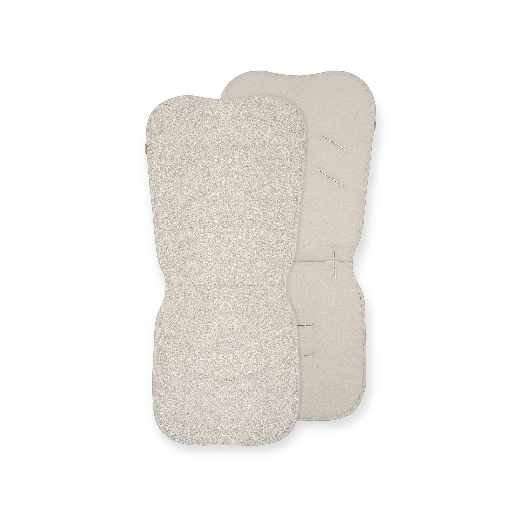 Sitzauflage Teddystoff Boucle für den Kinderwagen - universell passend - Sitzauflage