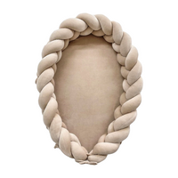 Babynestchen 2-in-1 – Kuscheliger Baby-Kokon & Bettumrandung