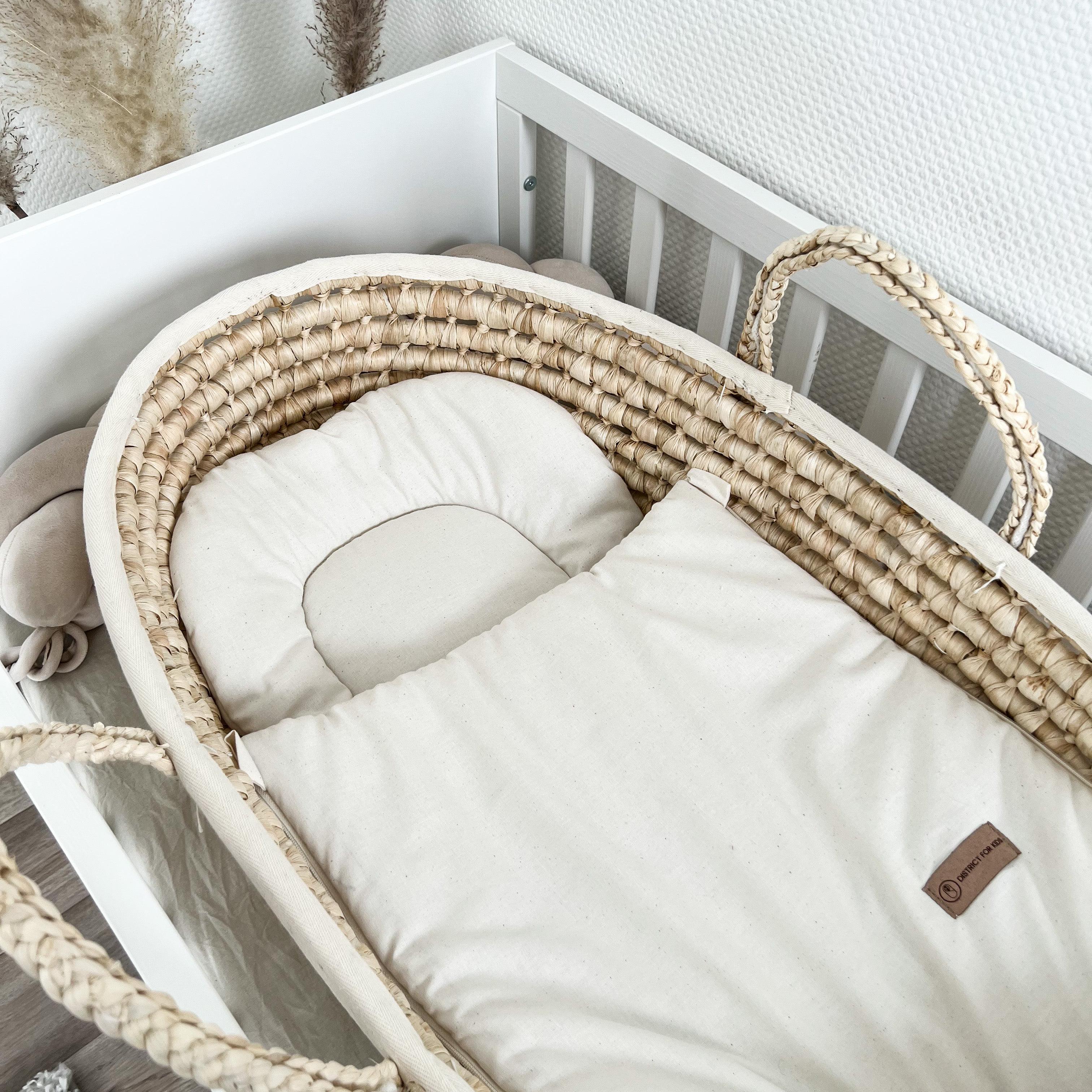 Babyschlafsack Organic Bio-Baumwolle Sleepy | TOG 2.5-Babyschlafsack-District for Kids-Natur-75 cm-2.5 TOG-District for Kids