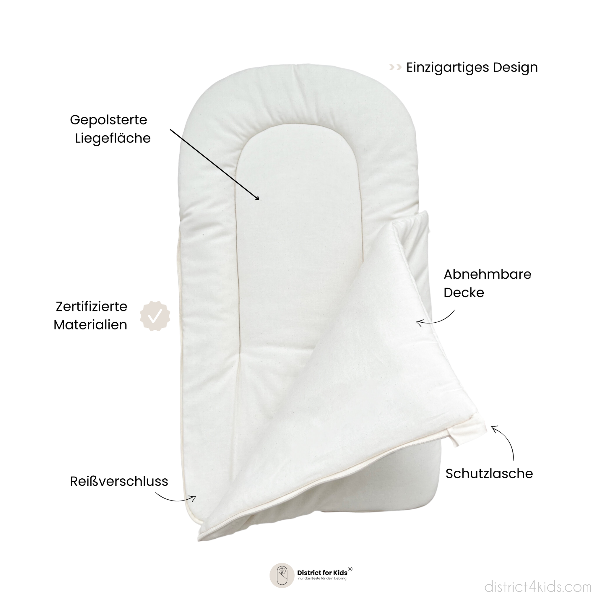 Babyschlafsack Sleepy Leinen – Kuscheliger Ganzjahresschlafsack - Babyschlafsack