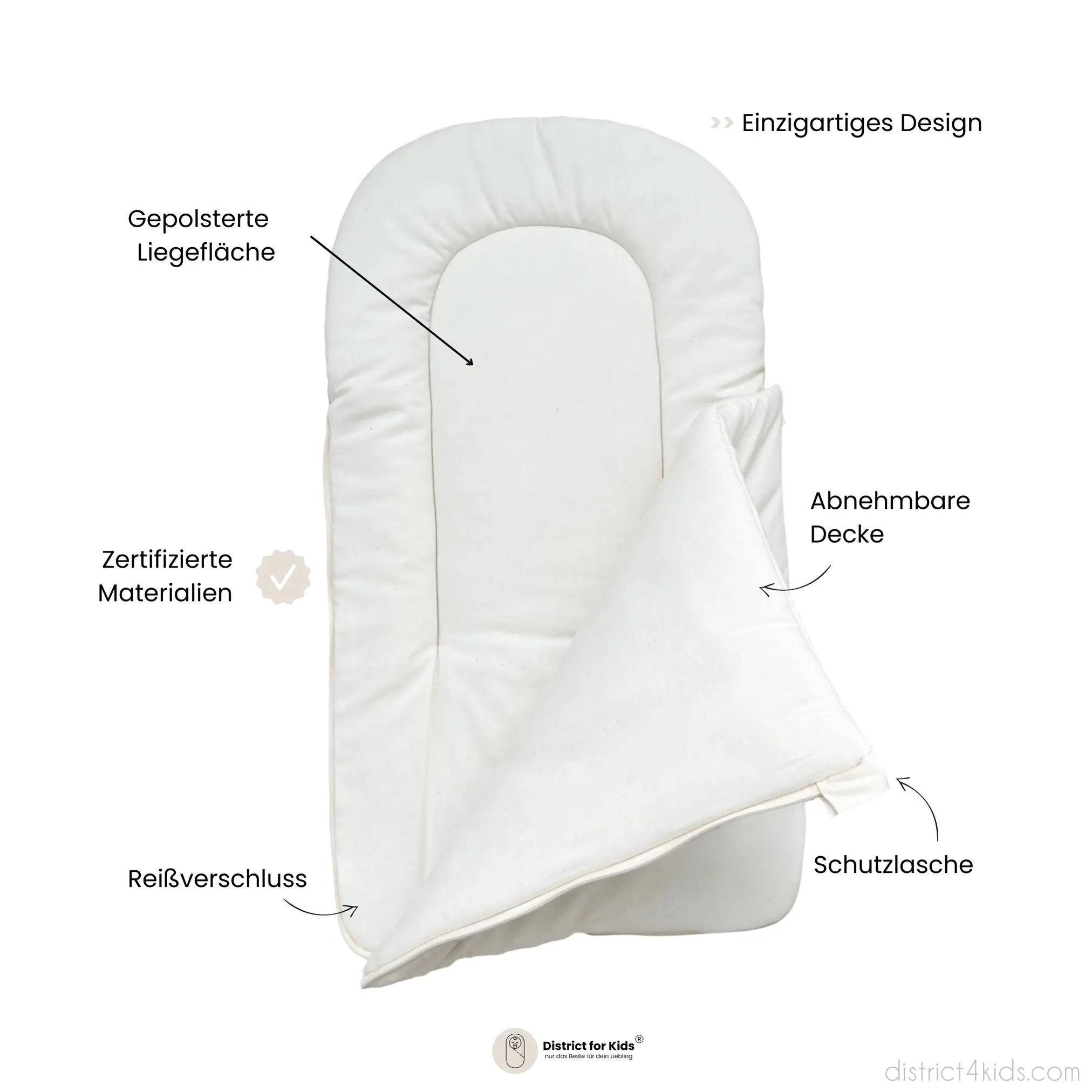 Babyschlafsack Sleepy Leinen – Kuscheliger Ganzjahresschlafsack - Babyschlafsack