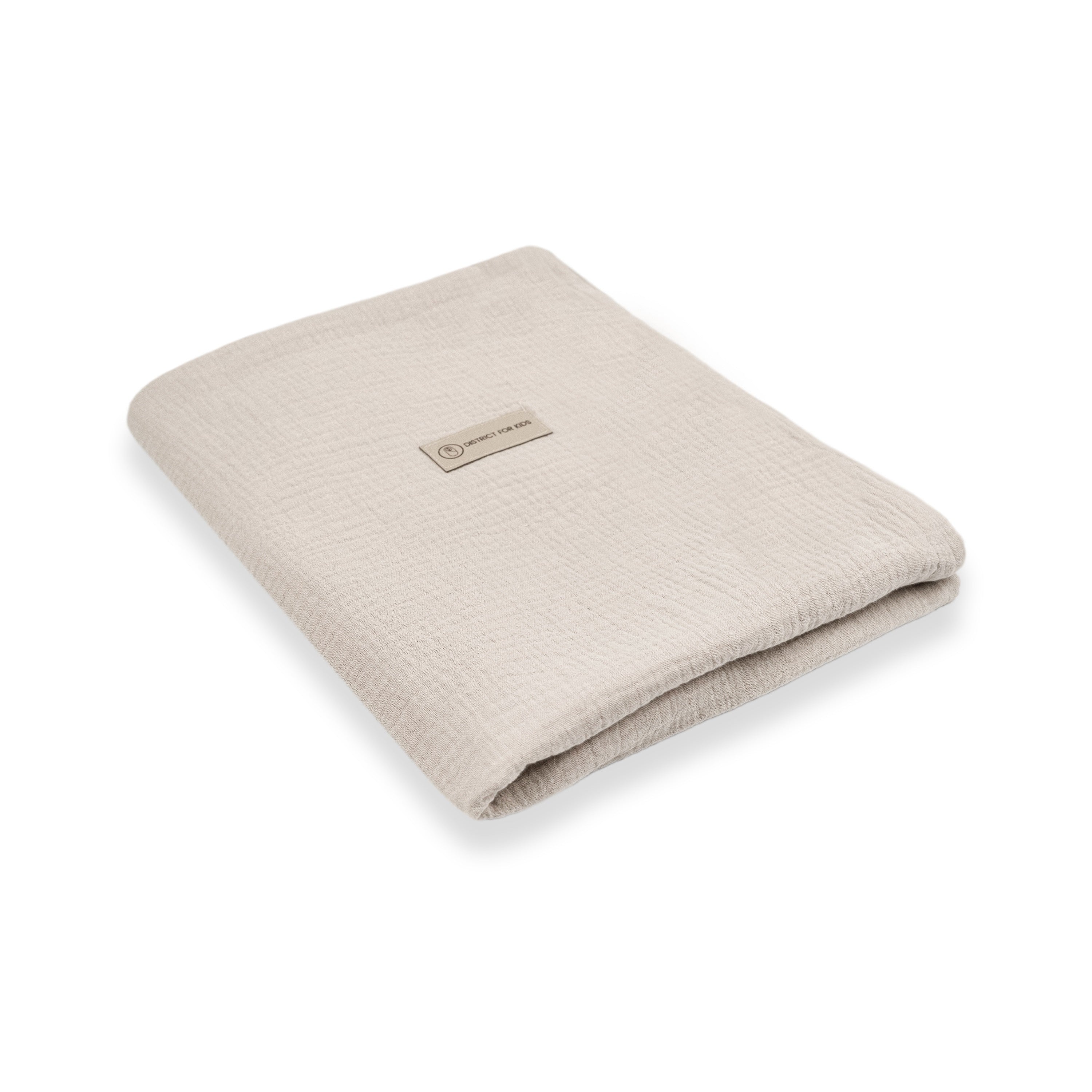 Decke Musselin - Mulltuch Schmuse- & Puckdecke - Beige - Bettdecke