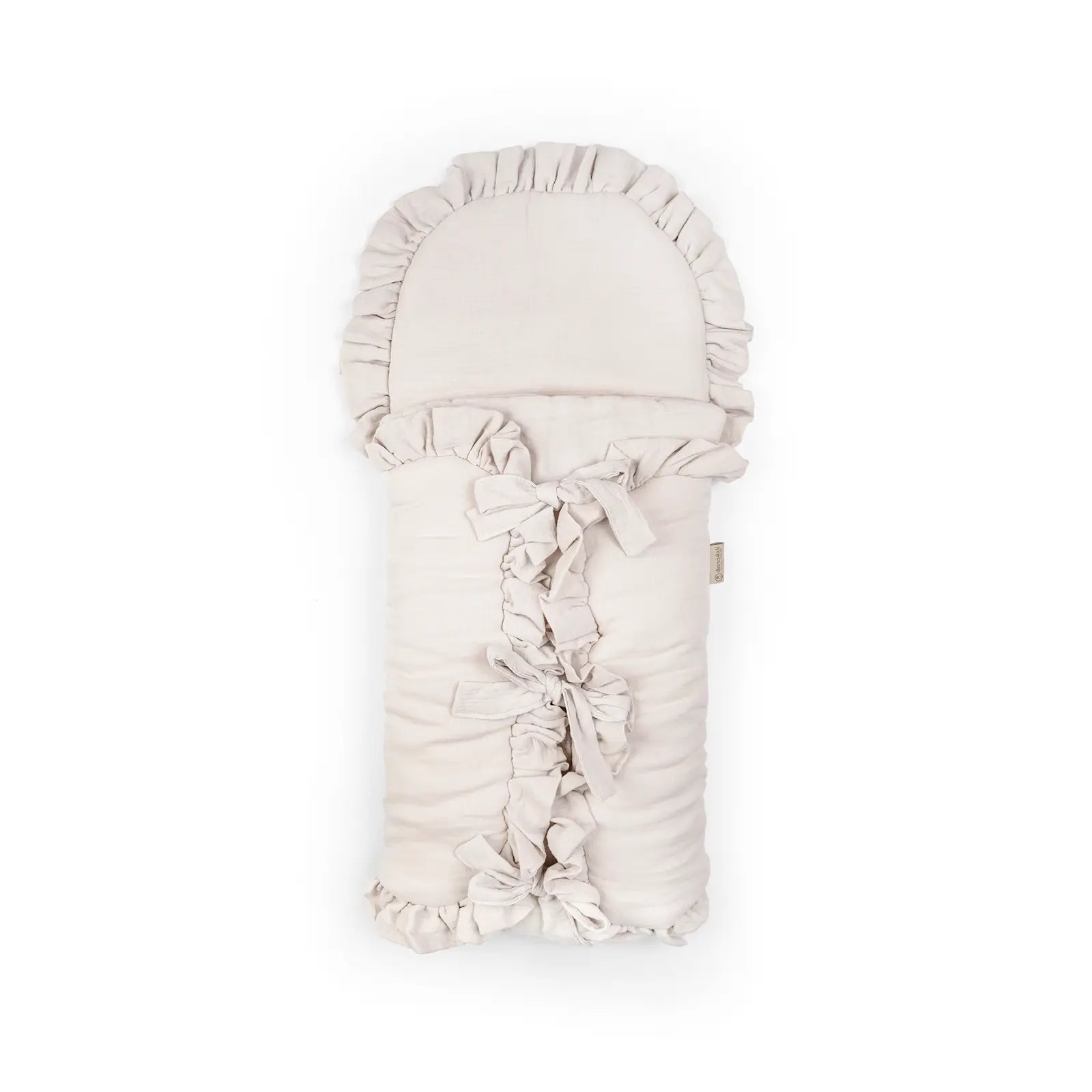 Babyschlafsack Cuddly Musselin mit Schleifen | 2.5 TOG Puck-& Schlafsack District for Kids