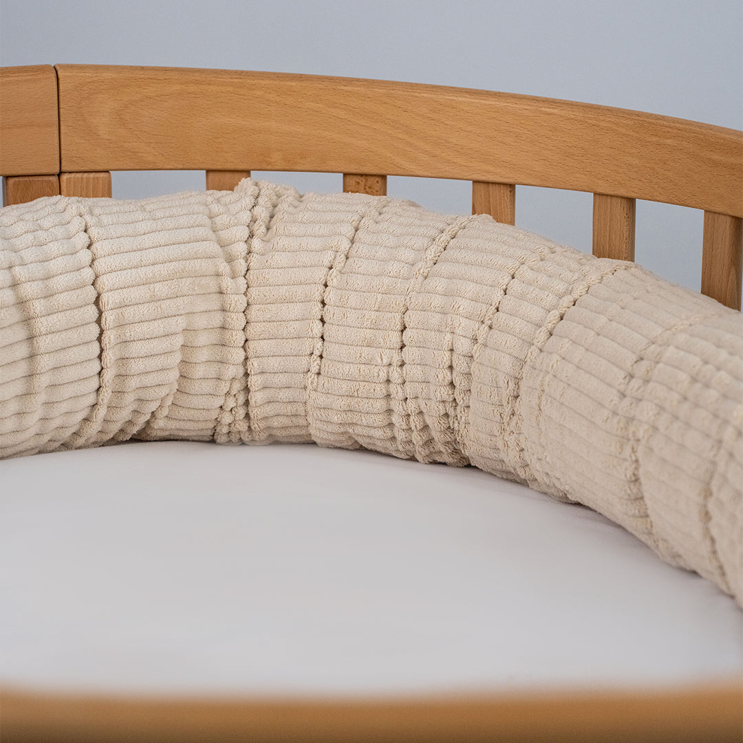 Bettschlange Cord 3-in-1 – Schutz, Komfort & Vielseitigkeit für dein Baby-Baby & Kleinkind-District for Kids-Creme-180 cm-District for Kids