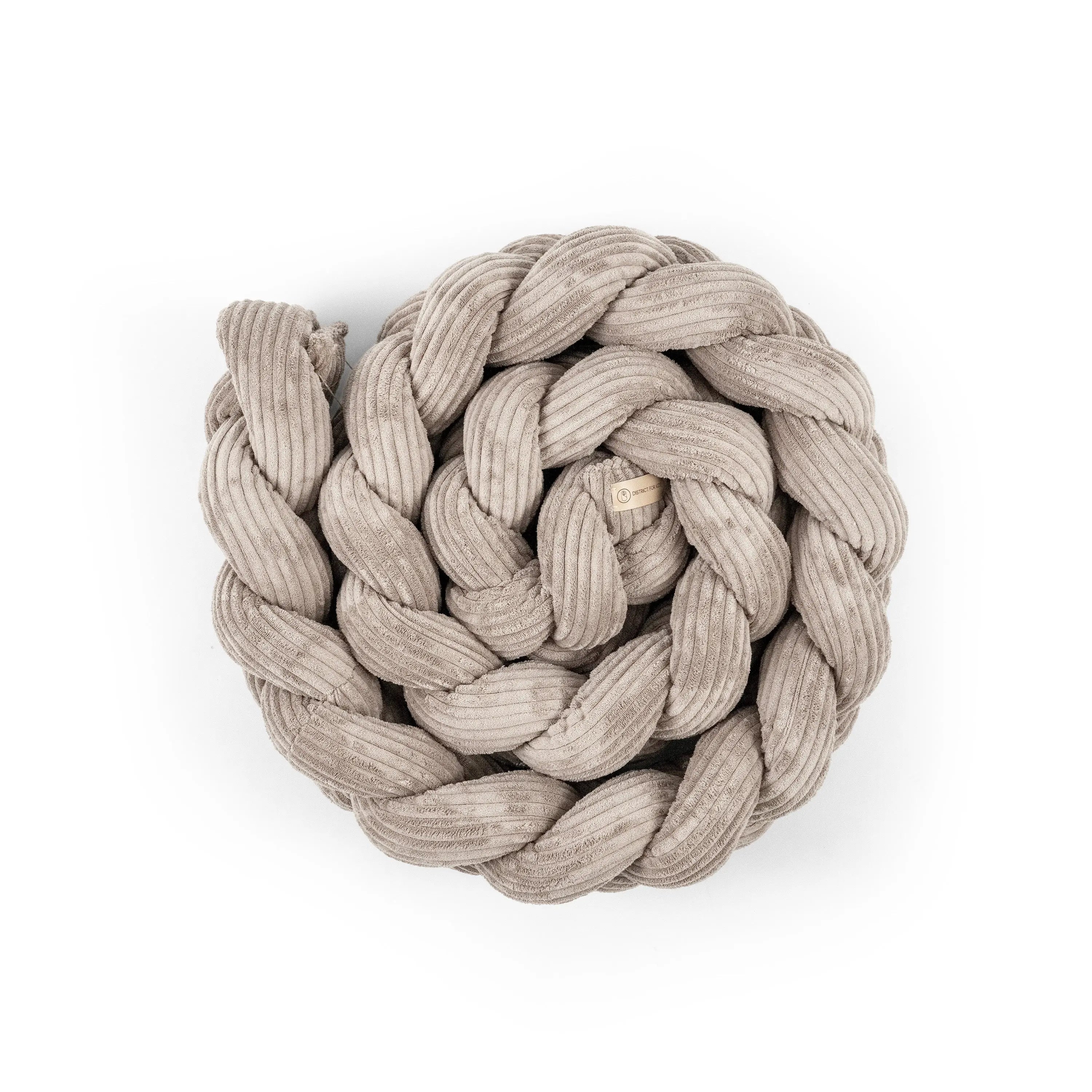 Bettschlange Baby geflochten Cord – Bettzopf & Bettumrandung fürs Babybett District for Kids