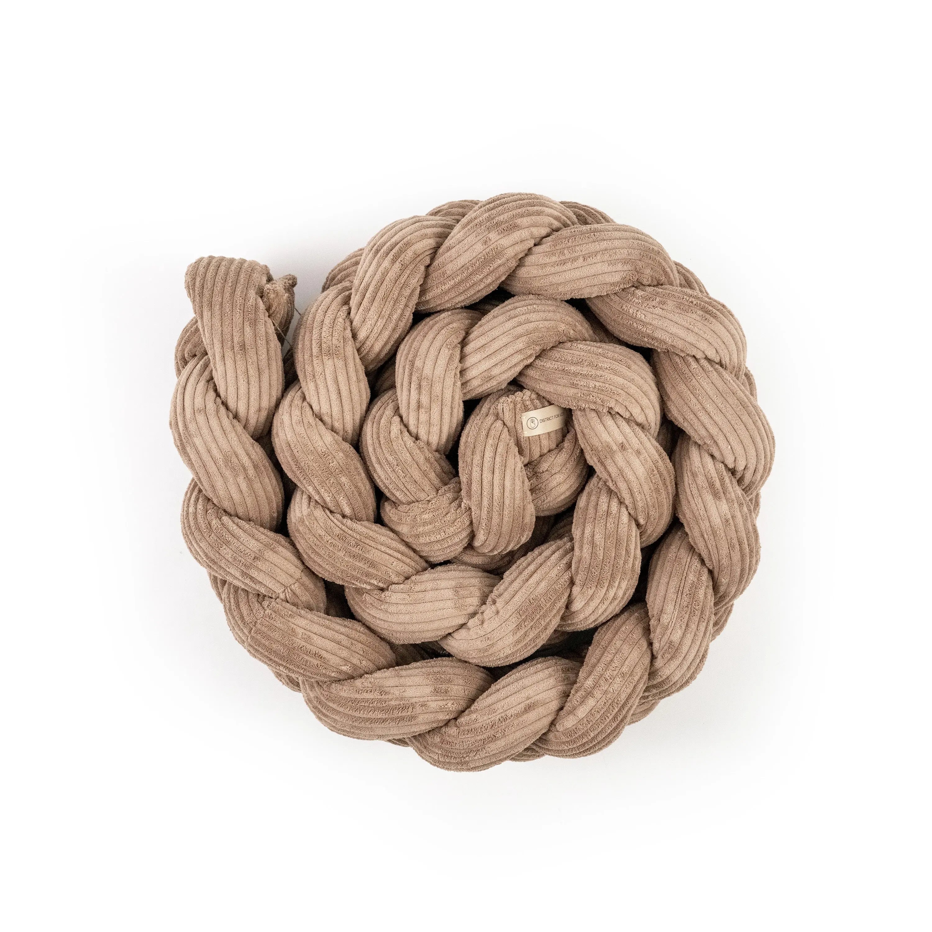 Bettschlange Baby geflochten Cord – Bettzopf & Bettumrandung fürs Babybett District for Kids