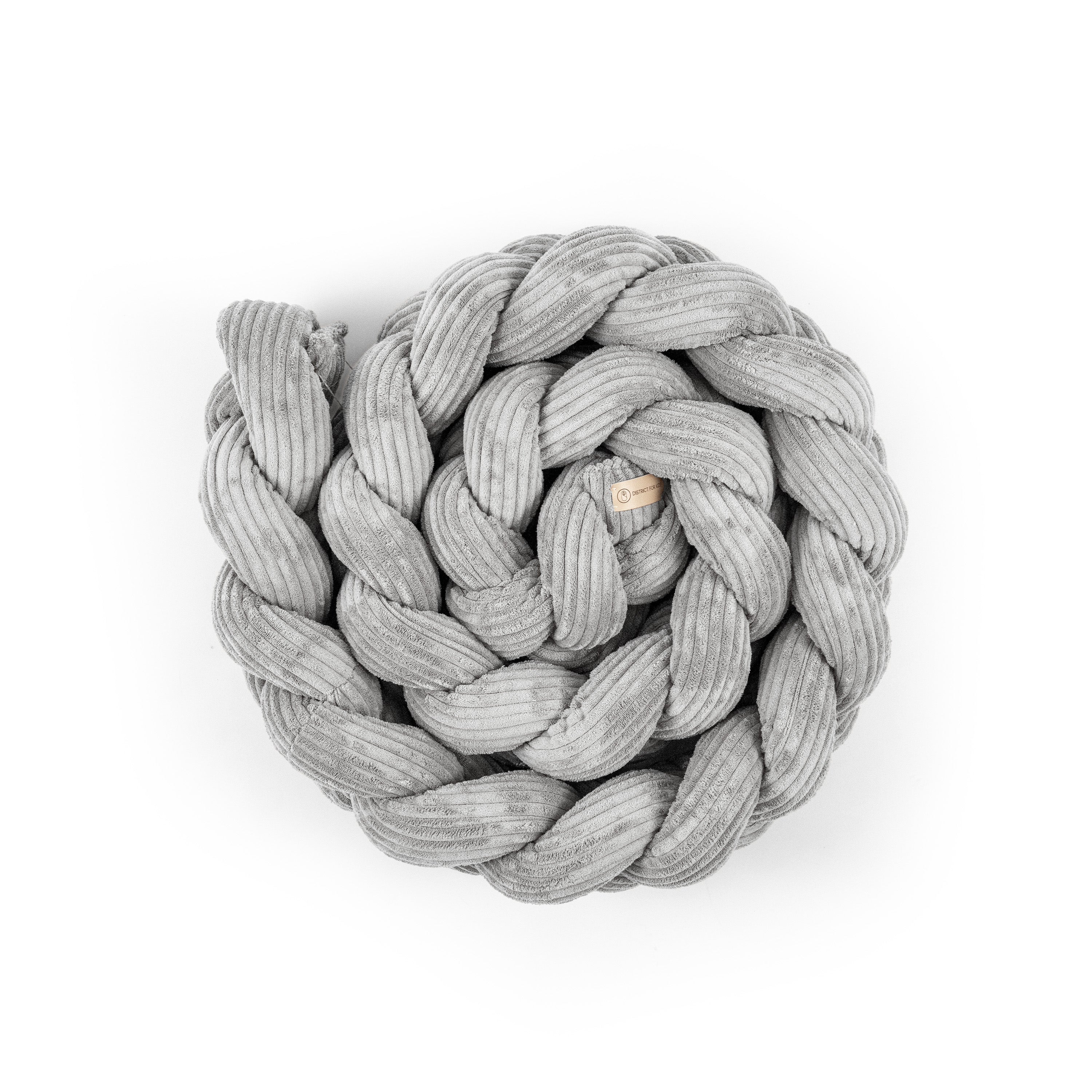 Bettschlange Baby geflochten Cord – Bettzopf & Bettumrandung fürs Babybett District for Kids