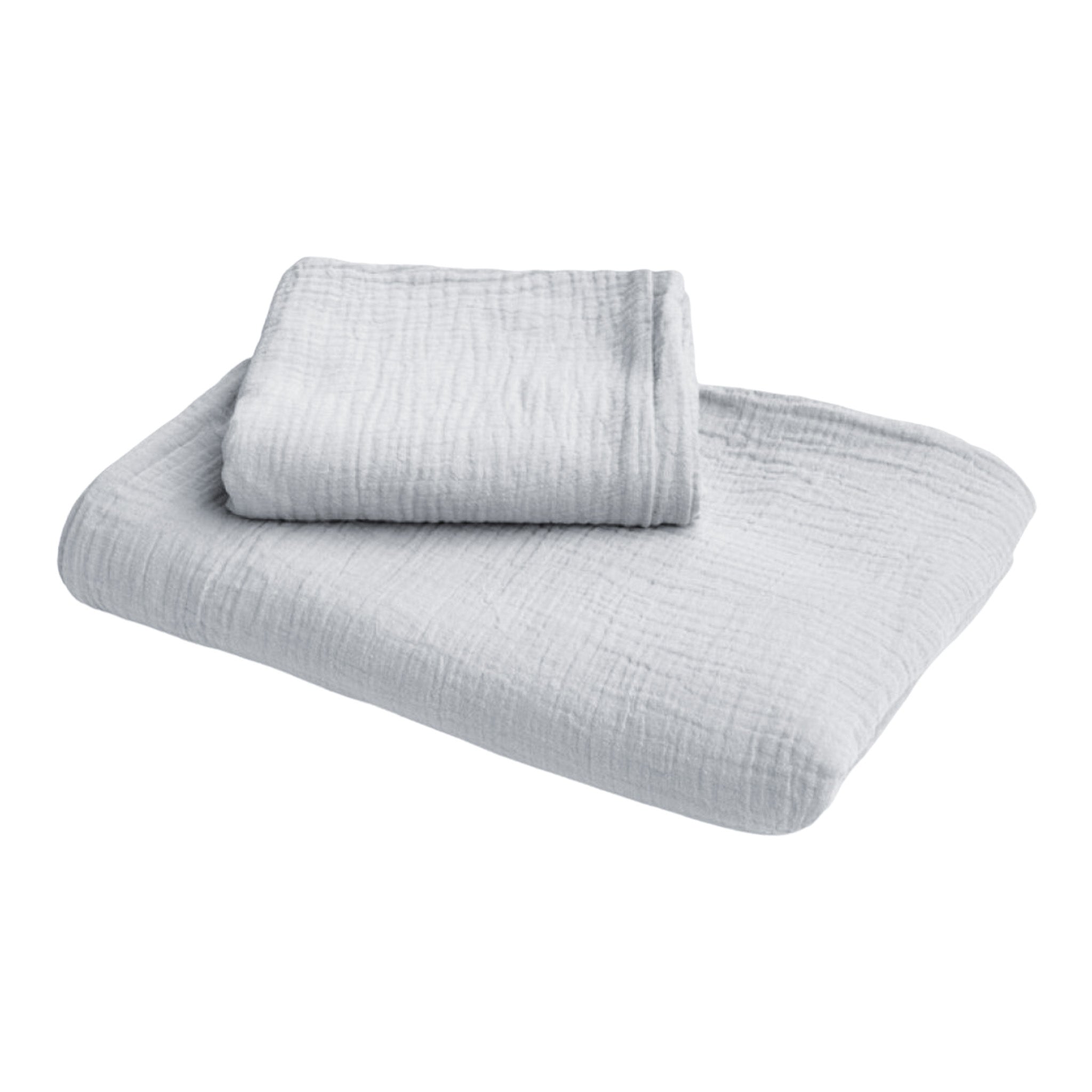 Bettwäsche Musselin für Babys- & Kinder-Bettwäsche-District for Kids-Grau-100x135 cm-District for Kids