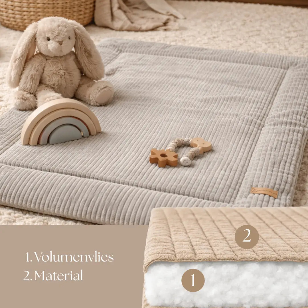 Krabbeldecke Cord - kuschelig & stillvoll District for Kids