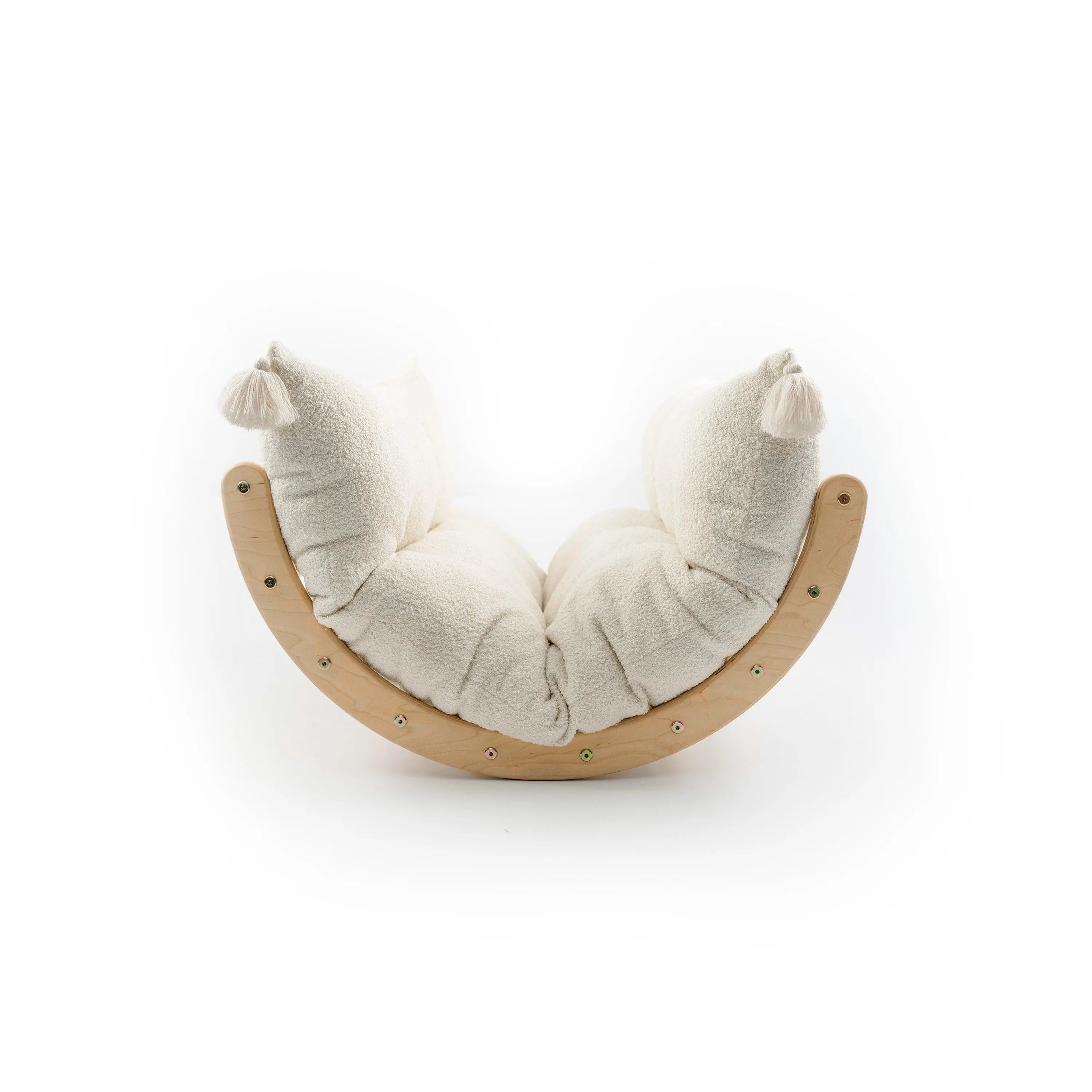 Matratze Bodenmatte Teddystoff Boucle für Kletterbogen Spielezimmer - Baby & Kleinkind