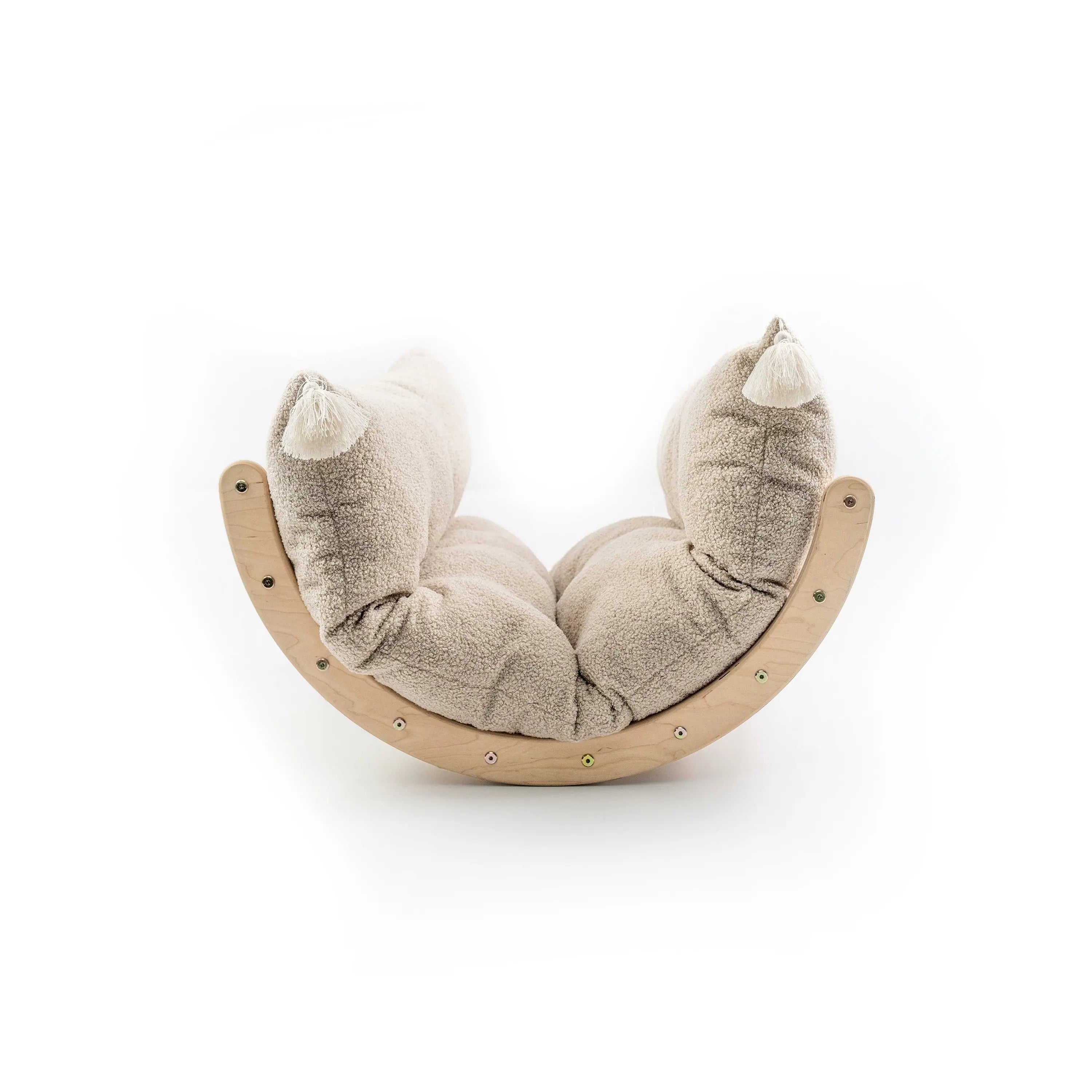 Matratze Bodenmatte Teddystoff Boucle für Kletterbogen Spielezimmer - Baby & Kleinkind