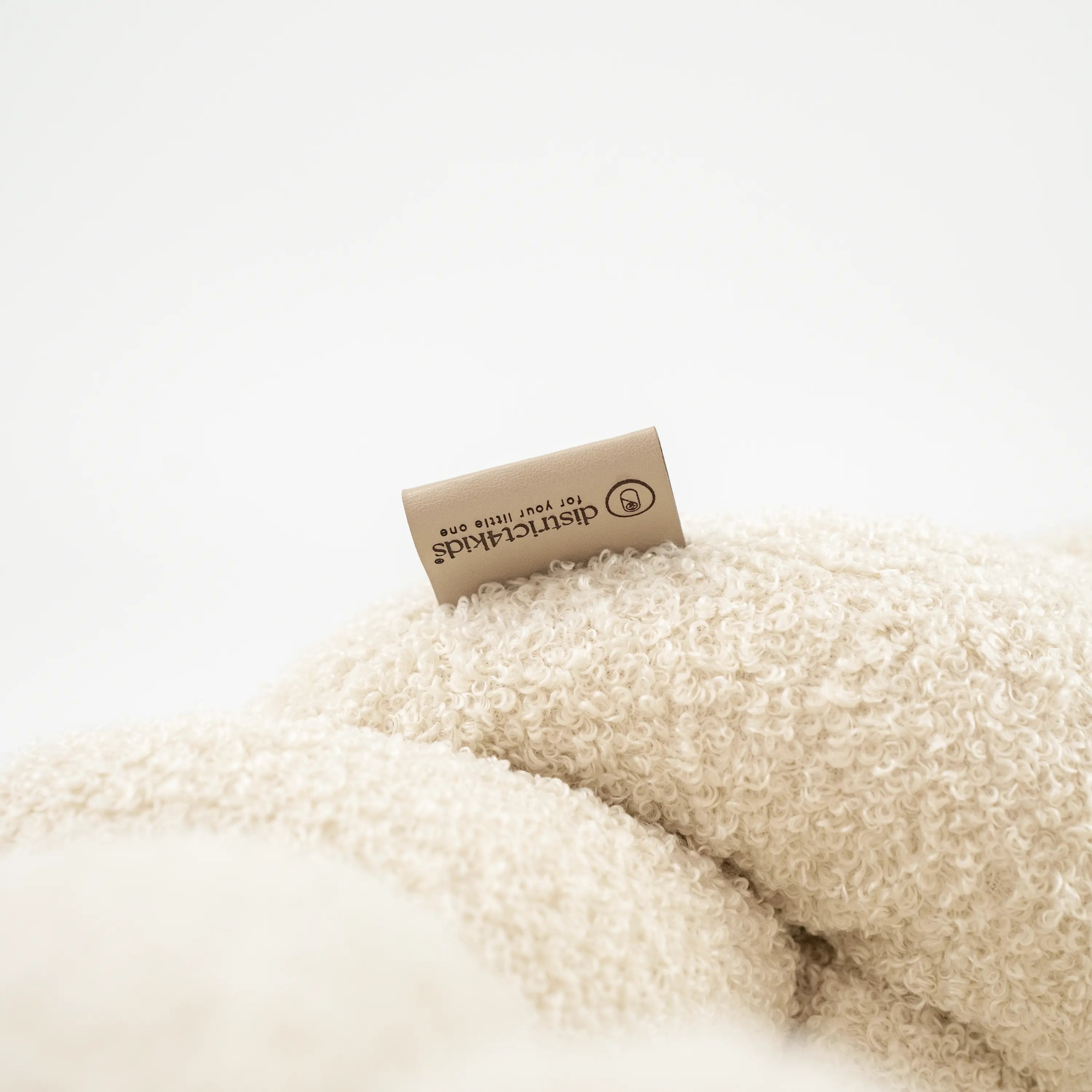 Babynest & Bettschlange 2 in 1 | Teddystoff Boucle District for Kids