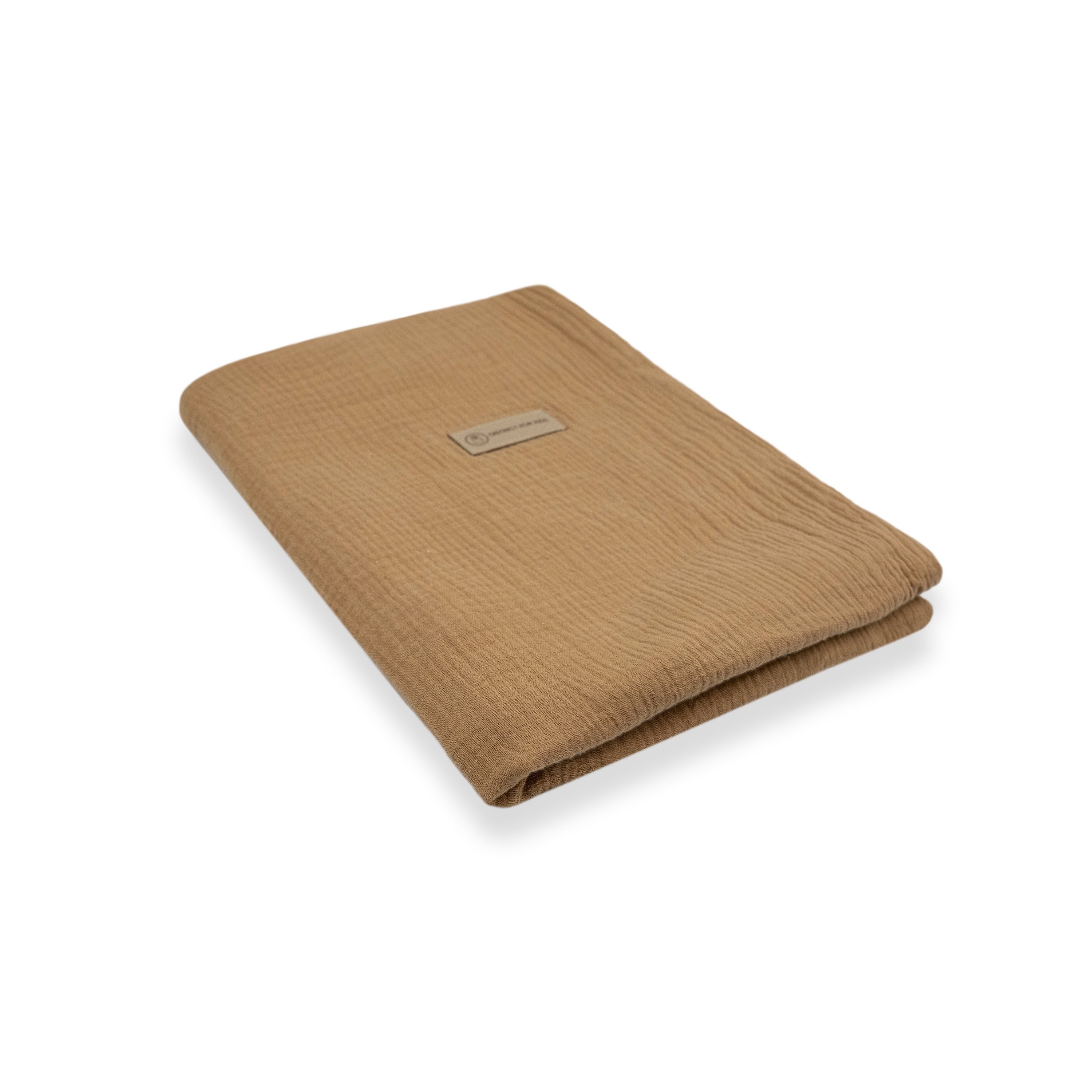 Decke Musselin - Mulltuch Schmuse- & Puckdecke - Braun - Bettdecke