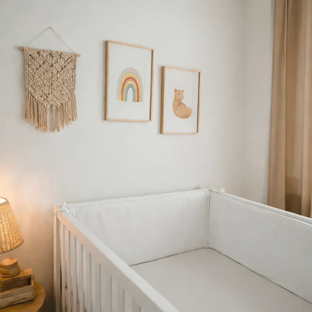 Bettumrandung Baumwolle für Baby- und Beistellbetten – Schutz, Komfort & Qualität District for Kids