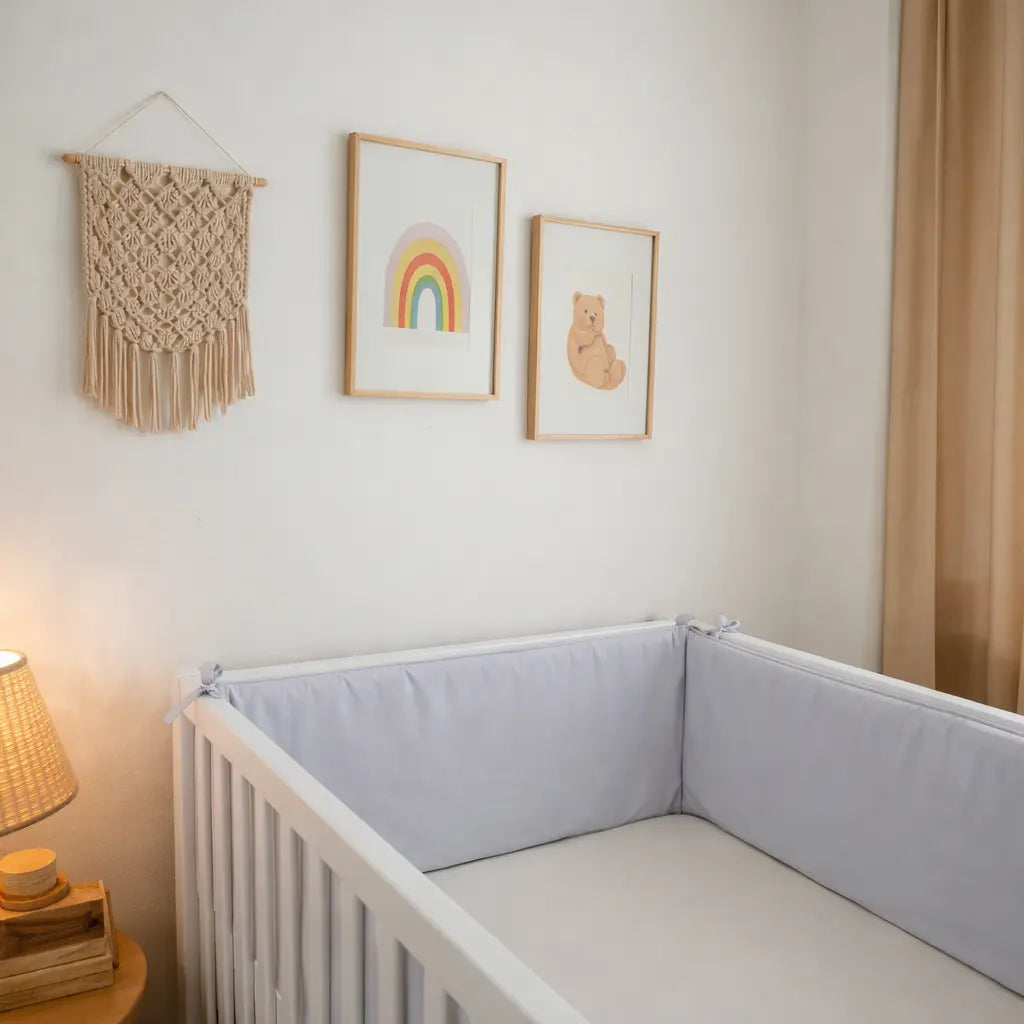 Bettumrandung Baumwolle für Baby- und Beistellbetten – Schutz, Komfort & Qualität District for Kids