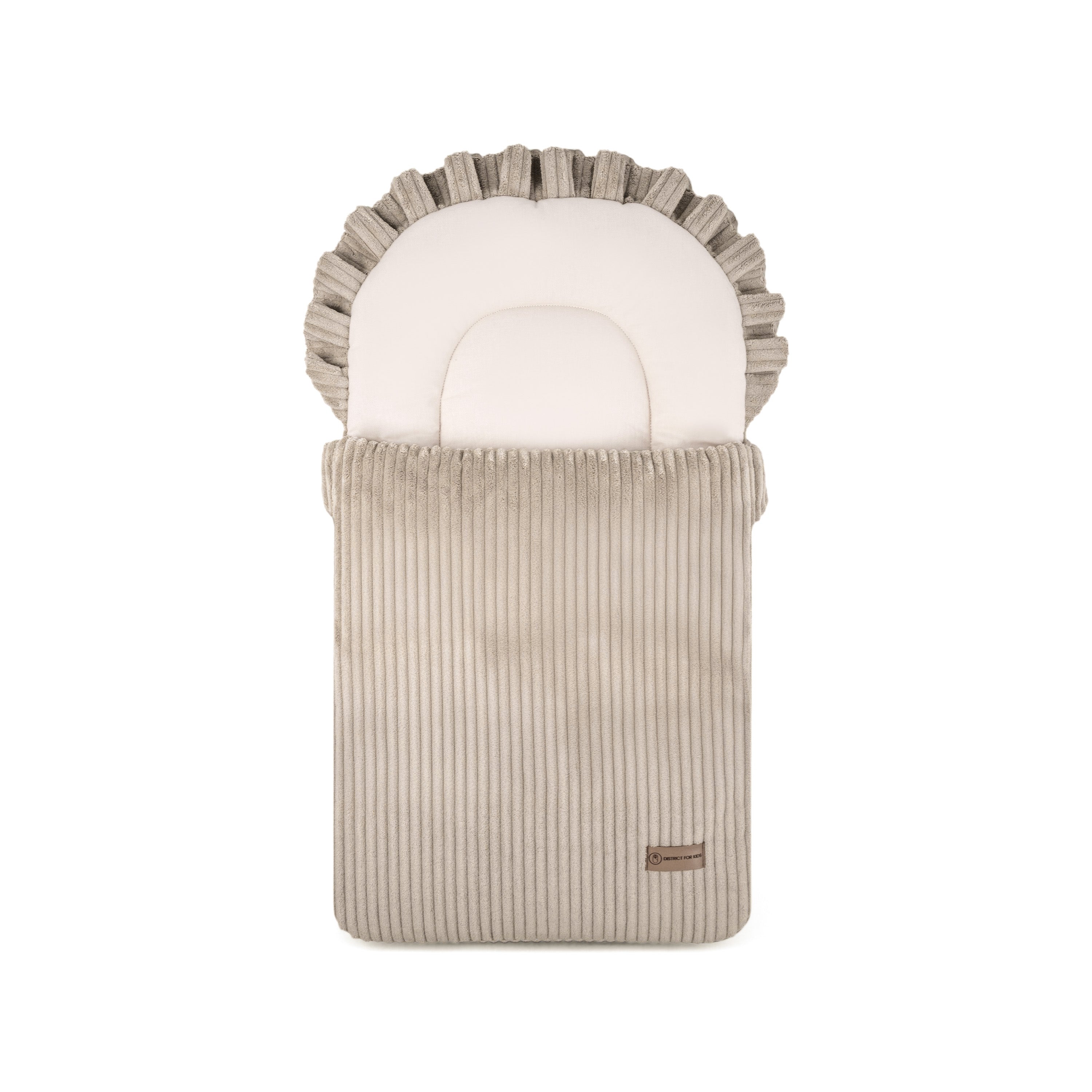 Babyschlafsack Dreamy Cord – Kuscheliger Ganzjahresschlafsack - Beige / 75 cm / 2.5 Wert - Babyschlafsack