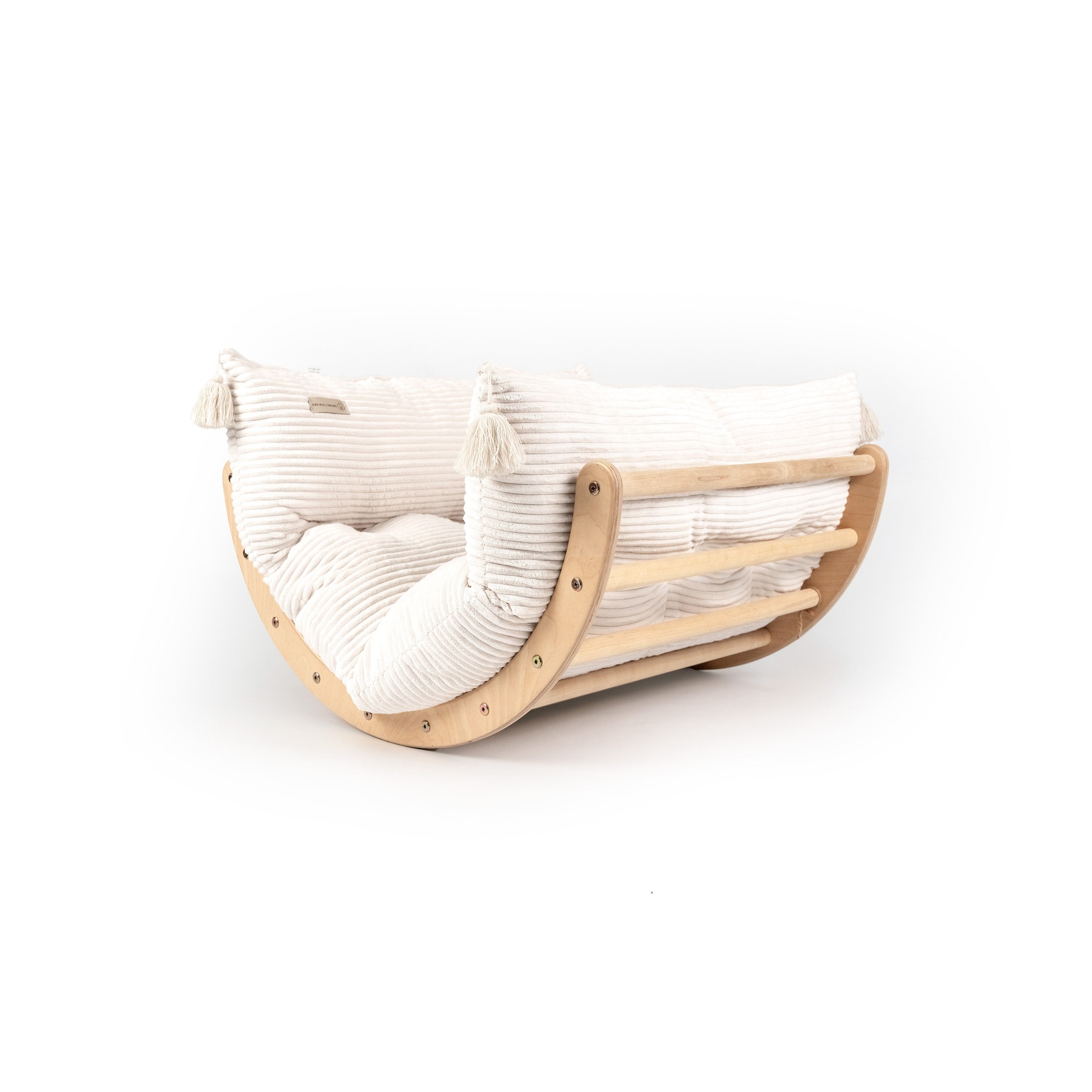 Matratze Bodenmatte Cord gesteppt für Kletterbogen Spielezimmer - Baby & Kleinkind