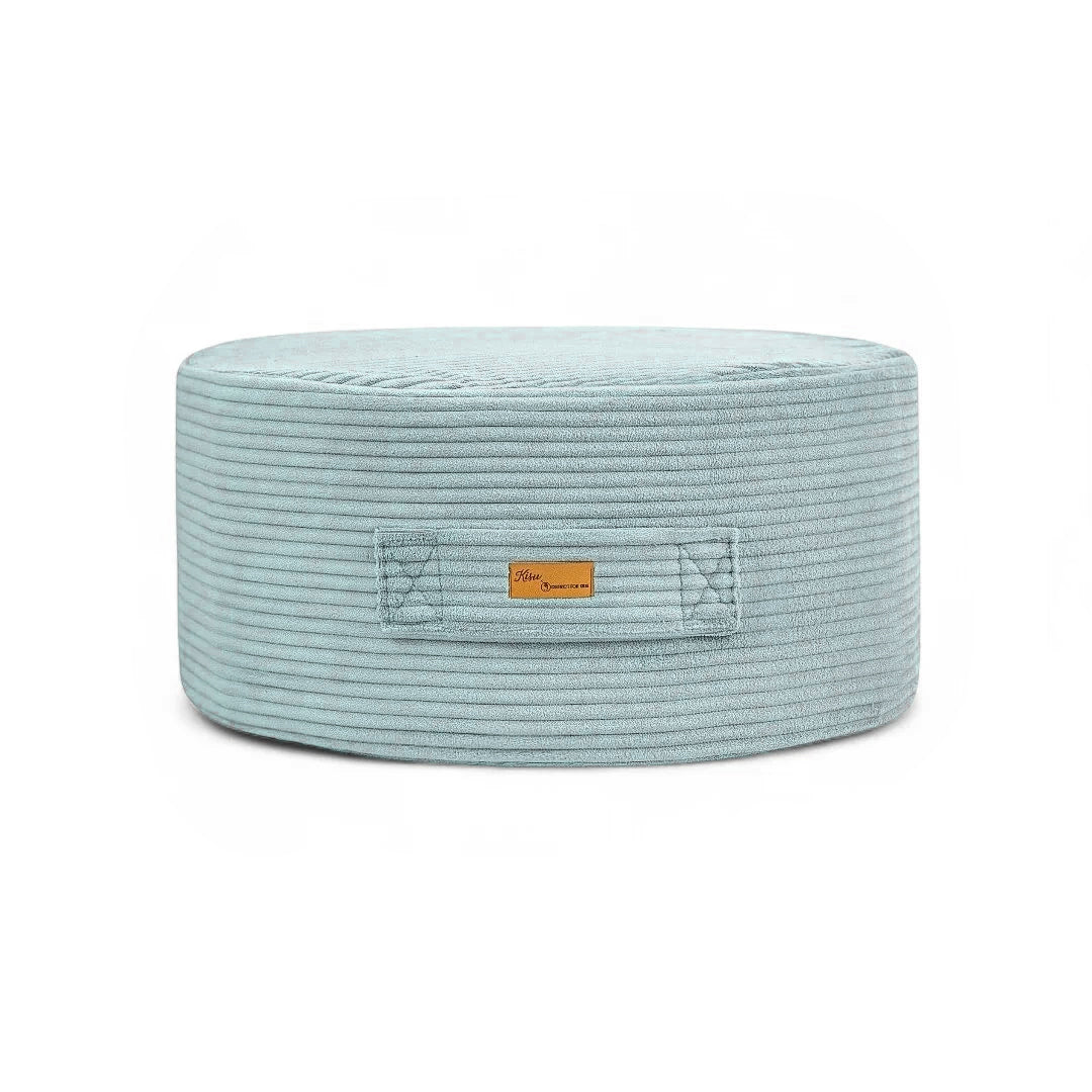 Sitzsack Cord mit Stauraum | Hide and Seat by Kisu - Salbei - Sitzsack