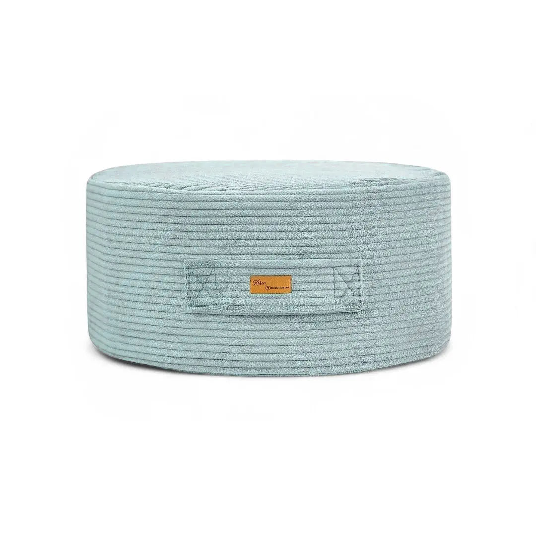 Sitzsack Cord mit Stauraum | Hide and Seat by Kisu - Salbei - Sitzsack