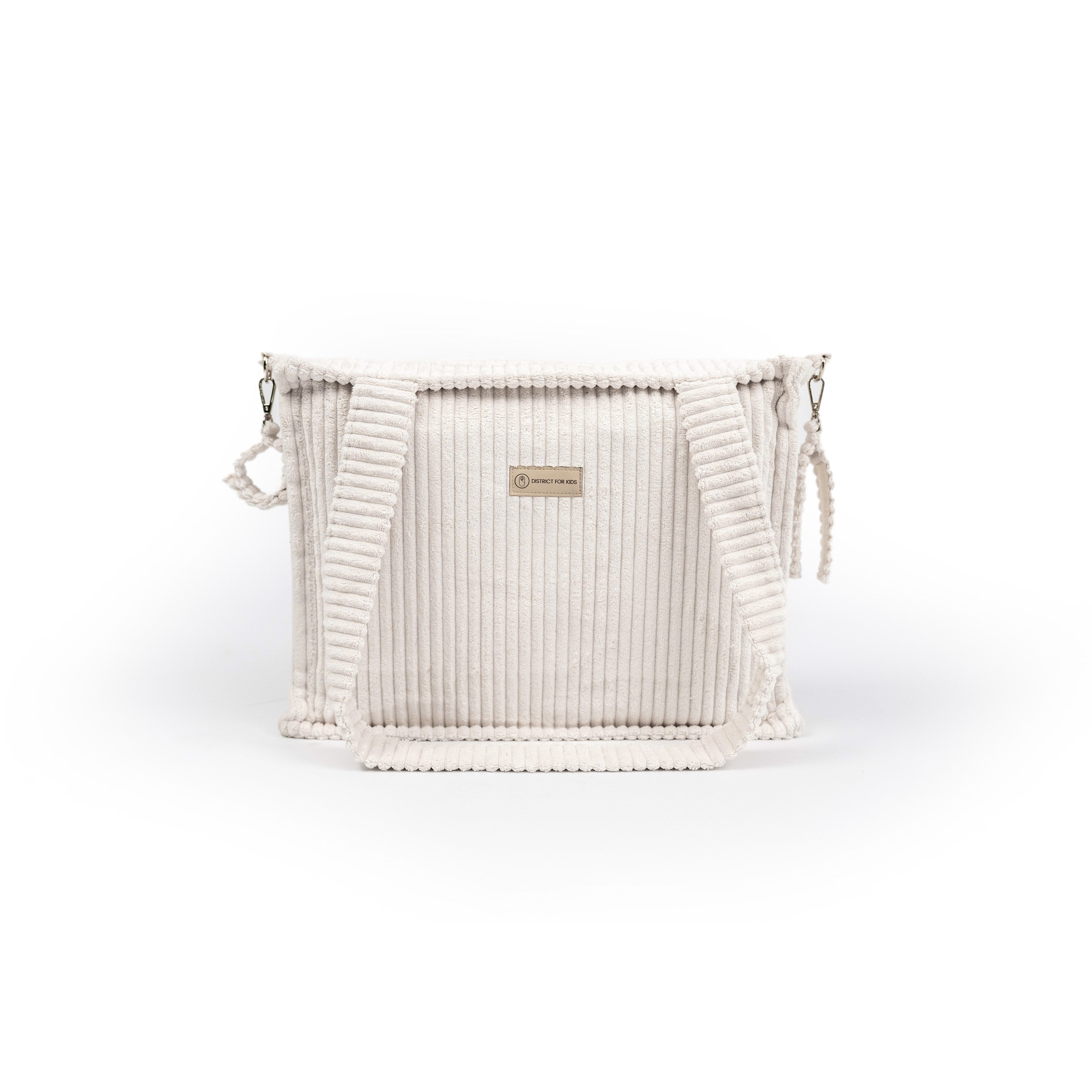 Kinderwagentasche Cube Cord | Wickeltasche - Creme - Wickeltasche