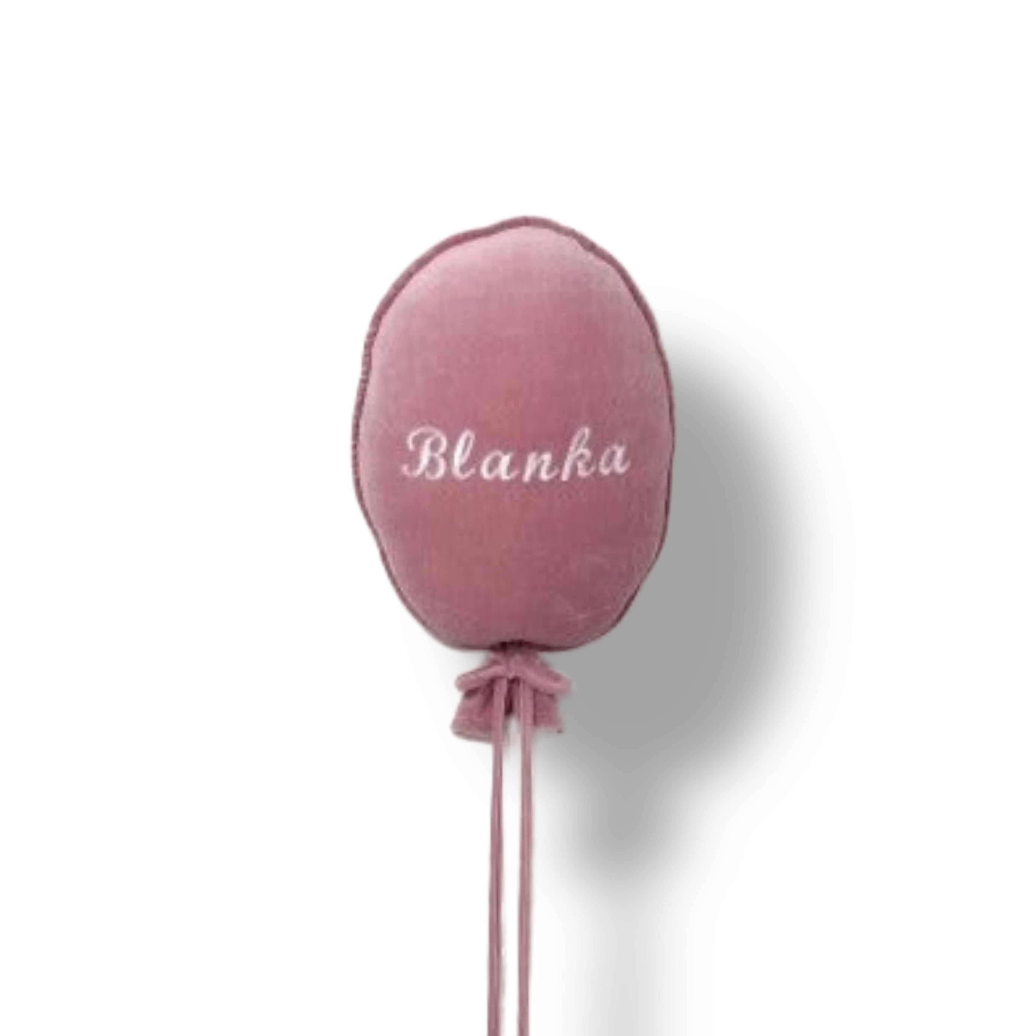 Deko Stoffballon Velours | Personalisierbar-Ballons-District for Kids-Rosa-District for Kids