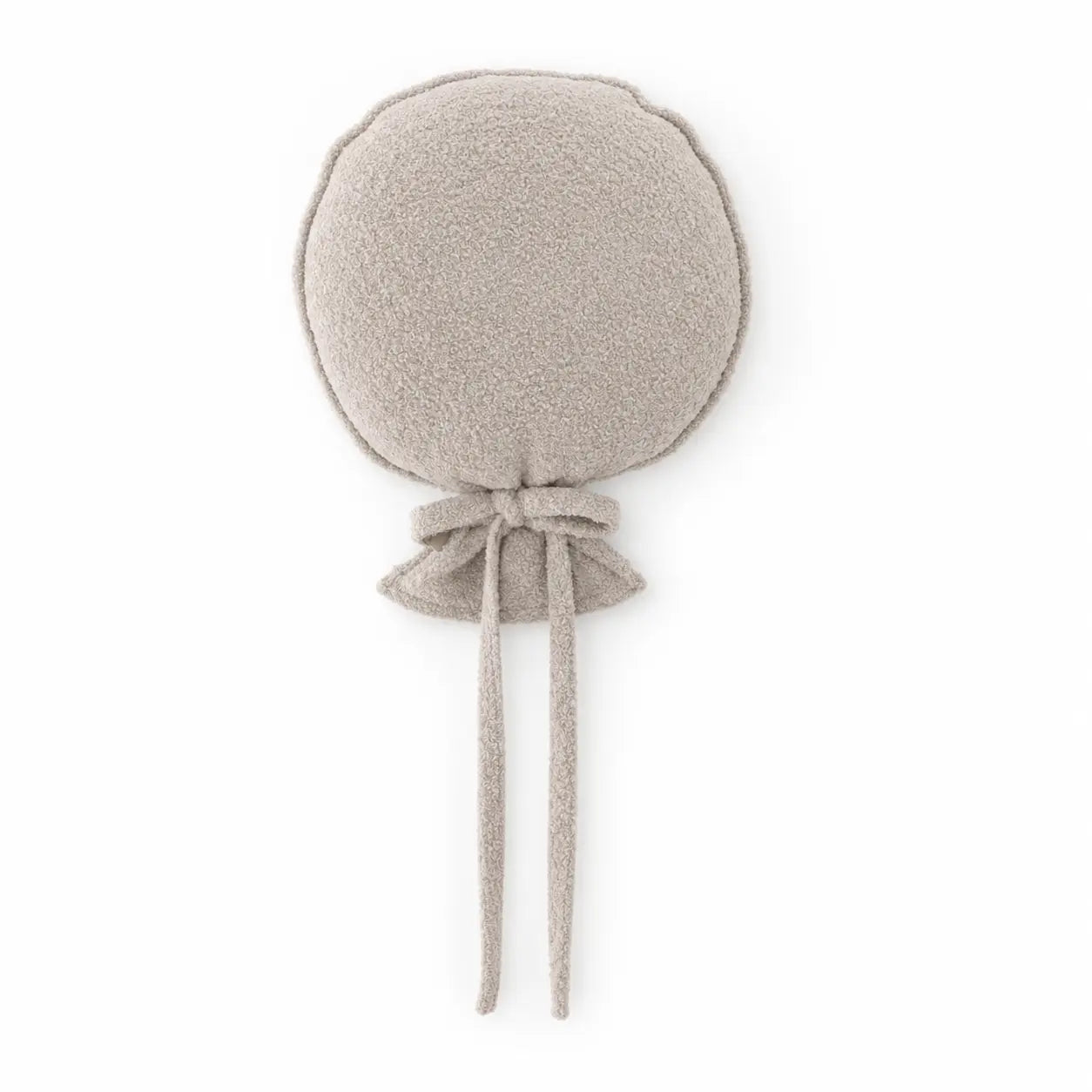 Deko Wandballon Babyzimmer boucle beige.