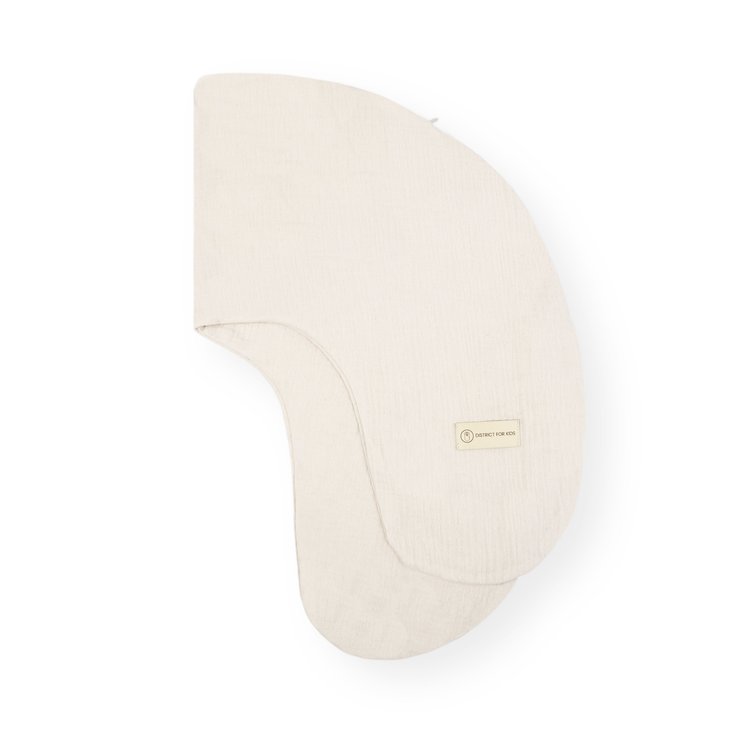 Stillkissen-Ersatzbezug aus Musselin - Beige - Stillkissen