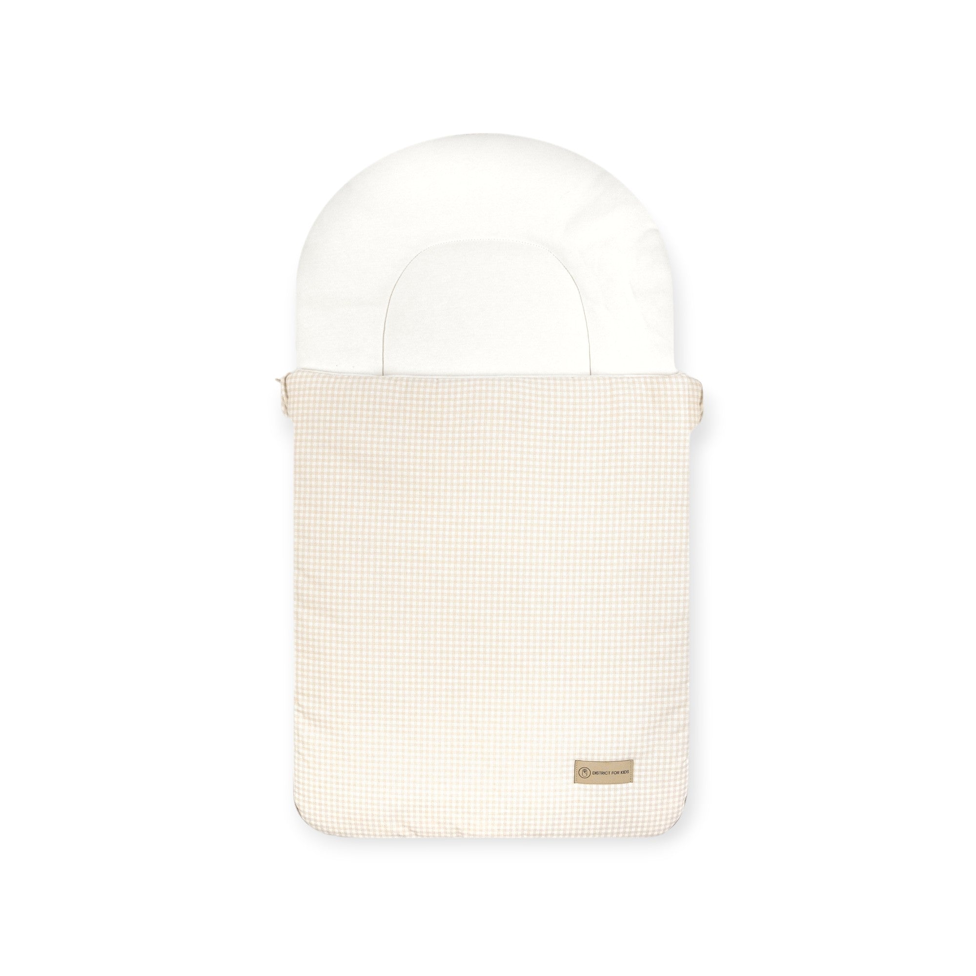 Babyschlafsack Sleepy Baumwolle kariert – Ganzjahresschlafsack - Kariert / 75 cm / 2.5 Wert - Babyschlafsack
