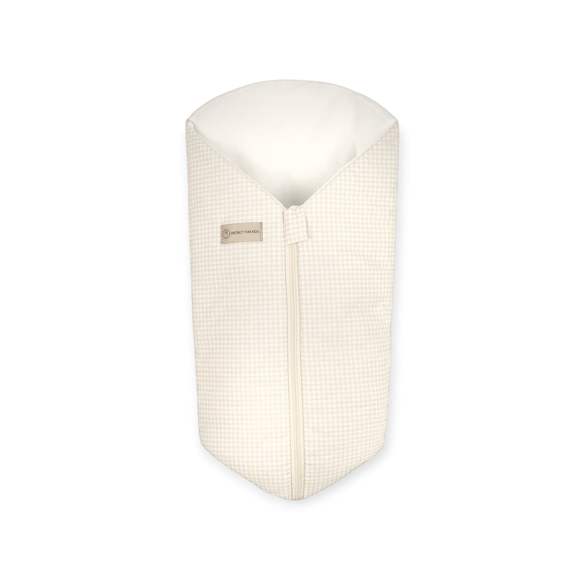 Pucksack Baumwolle kariert mitwachsend - Ganzjahresschlafsack & Einschlafhilfe - Kariert / 80 cm / 2.5 TOG - Pucksack