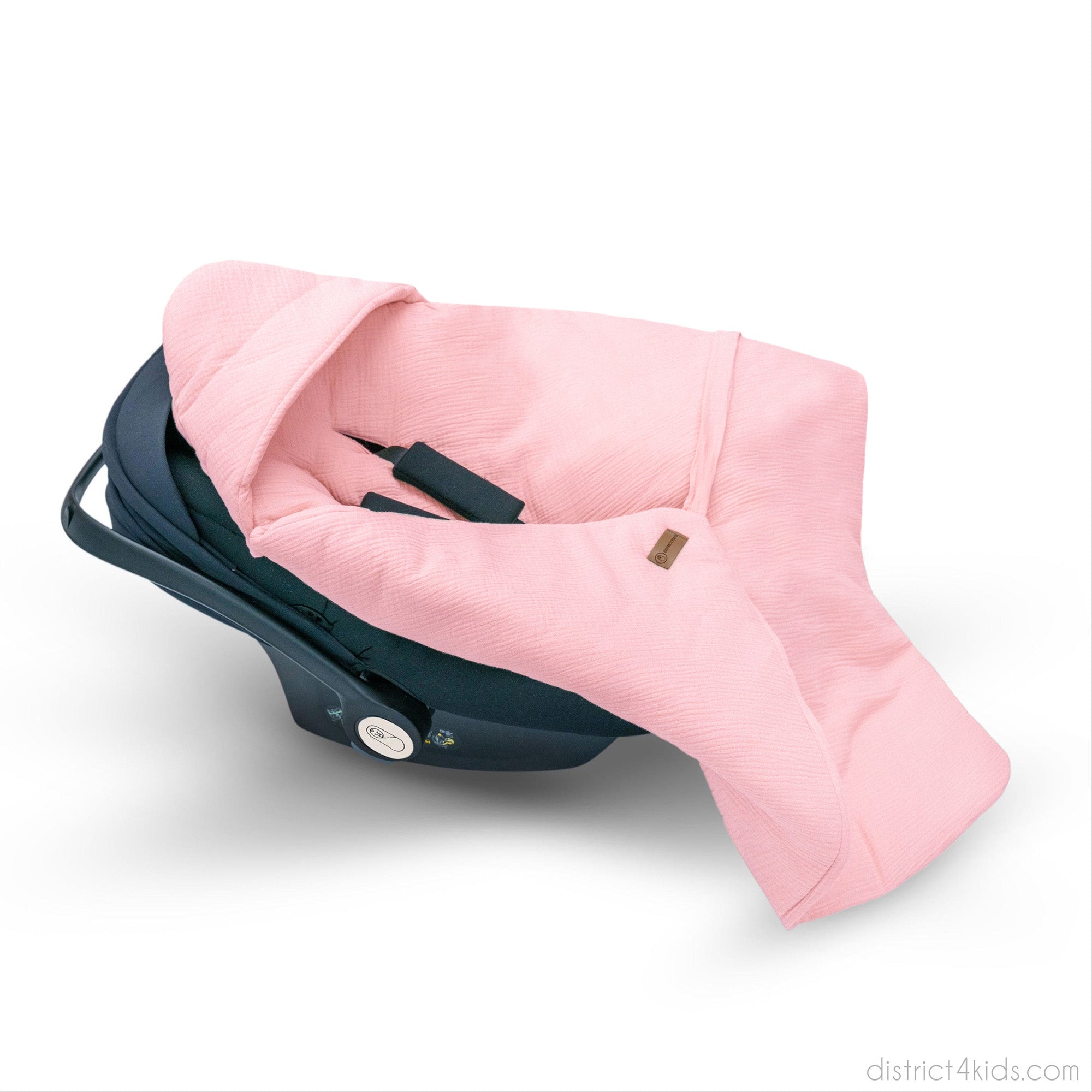 Einschlagdecke-Musselin_Rosa District4kids