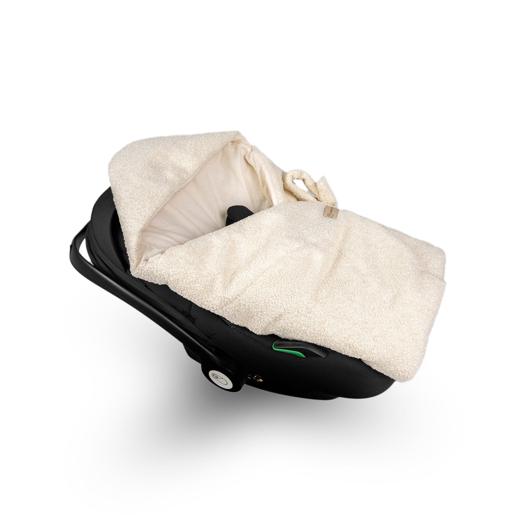 Einschlagdecke Teddystoff Boucle – ideal für jede Autoschale - Fußsäcke
