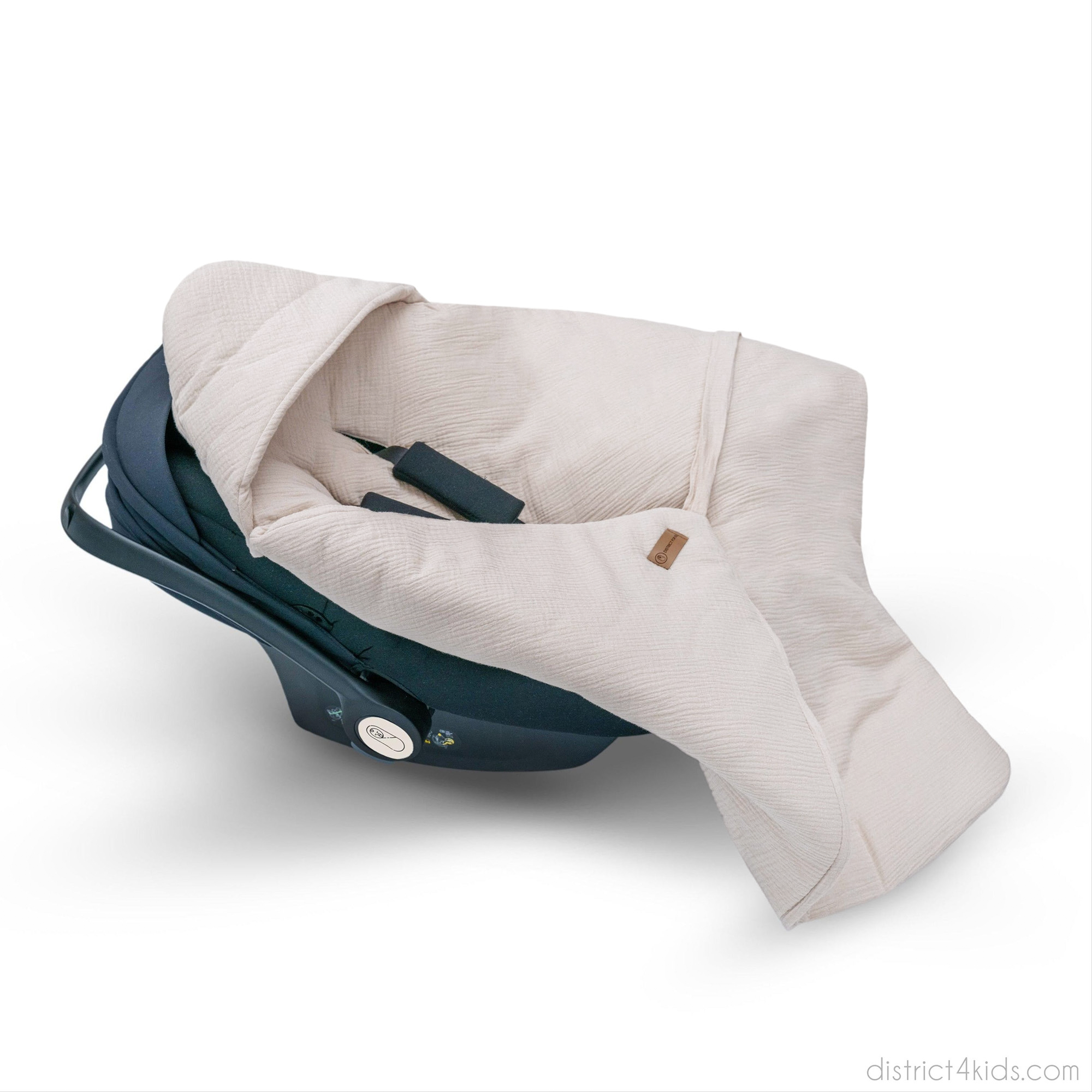 Einschlagdecke Musselin Sommer 0.5 TOG – Perfekt für Autoschalen