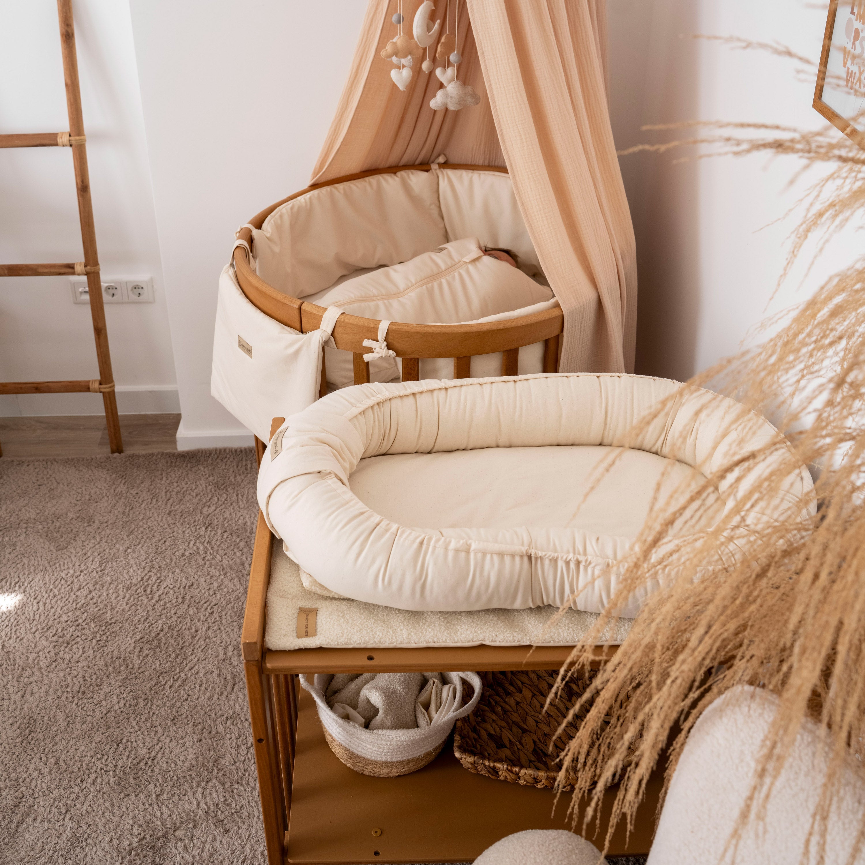 Babynestchen Baumwolle – Kuscheliger Baby-Kokon District for Kids