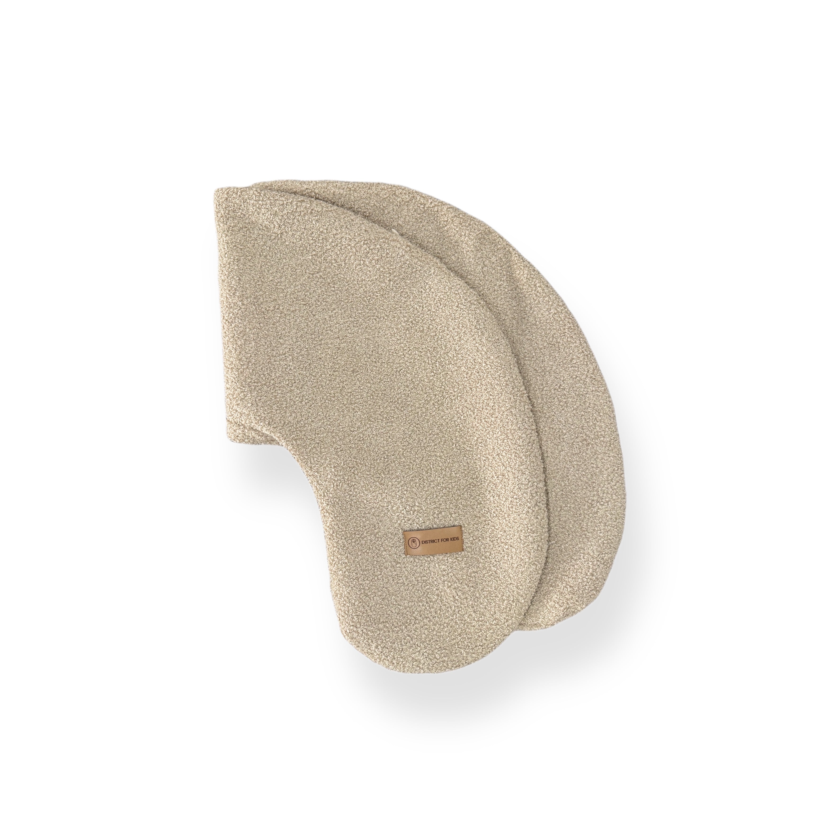 Ersatzbezug für Stillkissen Teddystoff Boucle-Stillkissen-District for Kids-Beige-District for Kids