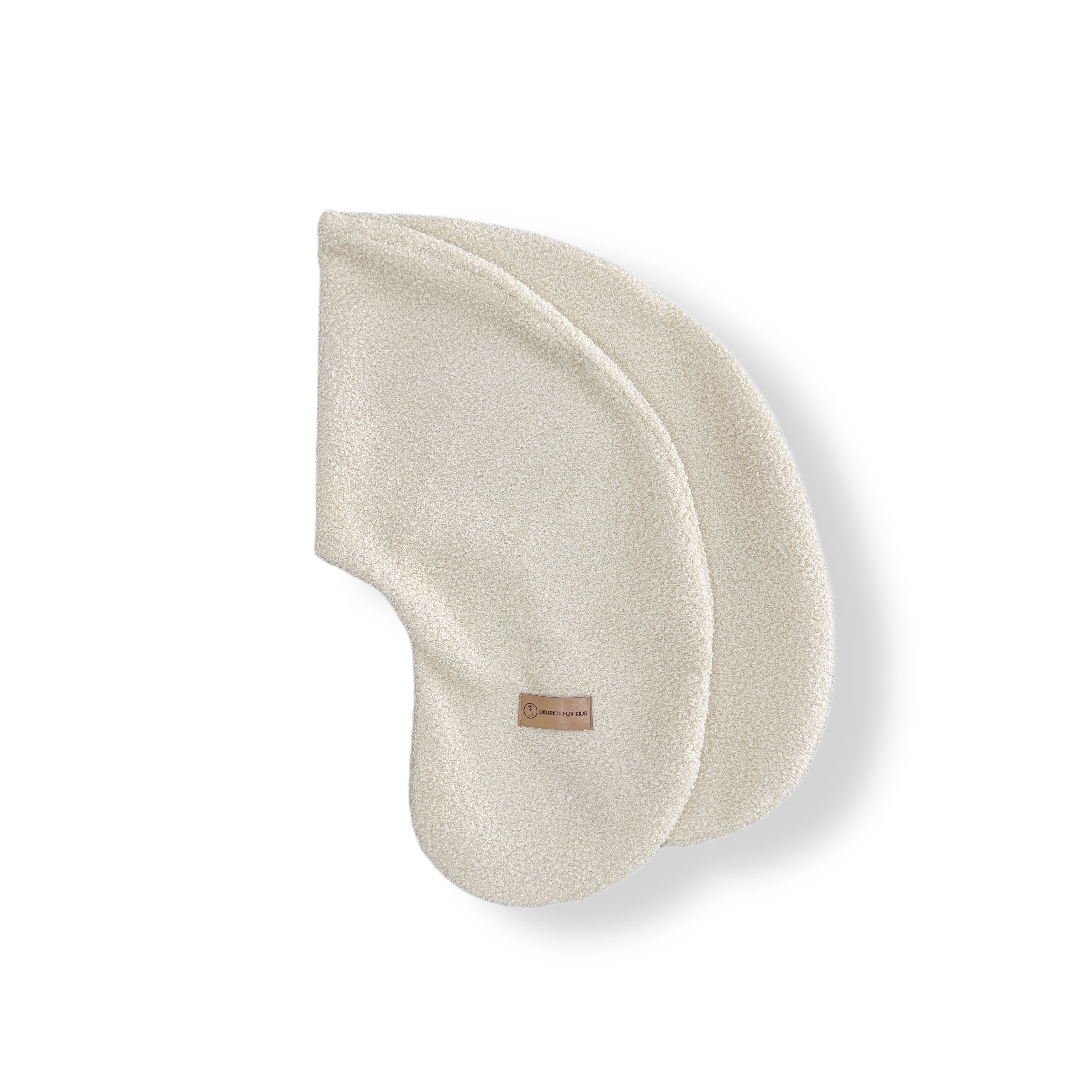 Ersatzbezug für Stillkissen Teddystoff Boucle-Stillkissen-District for Kids-Creme-District for Kids