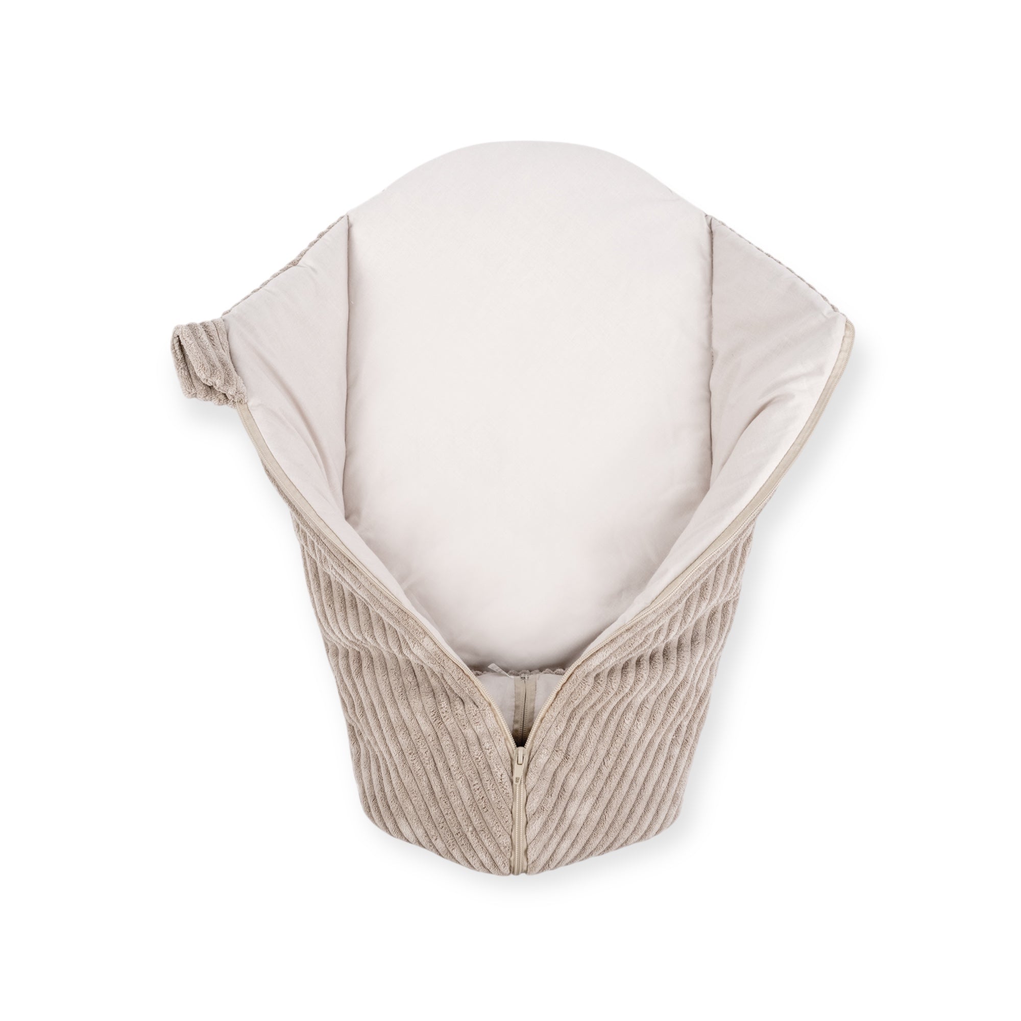 Pucksack Cord mitwachsend - Wärmender Ganzjahres Babyschlafsack - Pucksack