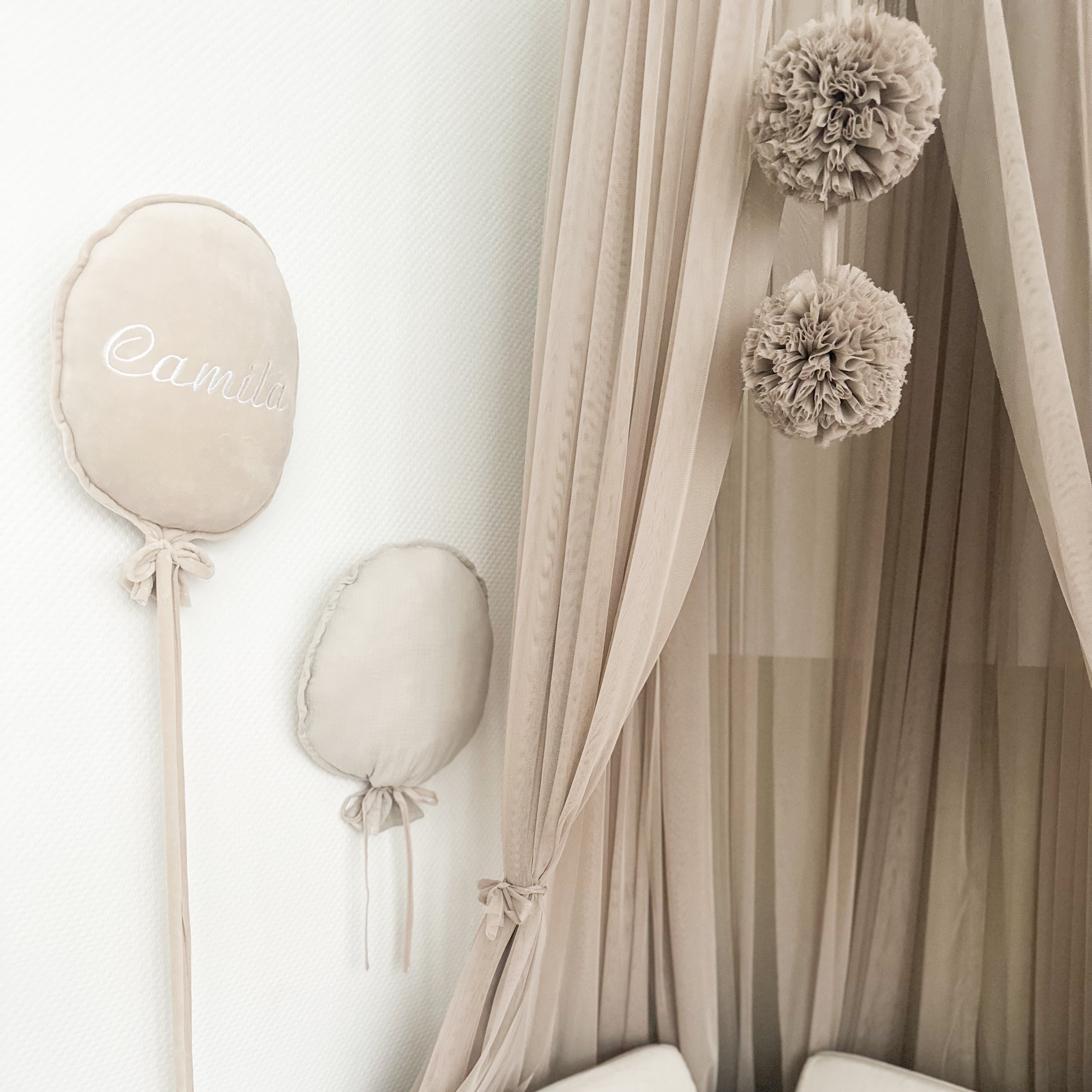 Baldachin aus Tüll – Traumhafte Deko für Baby- & Kinderzimmer - Baldachine & Betthimmel