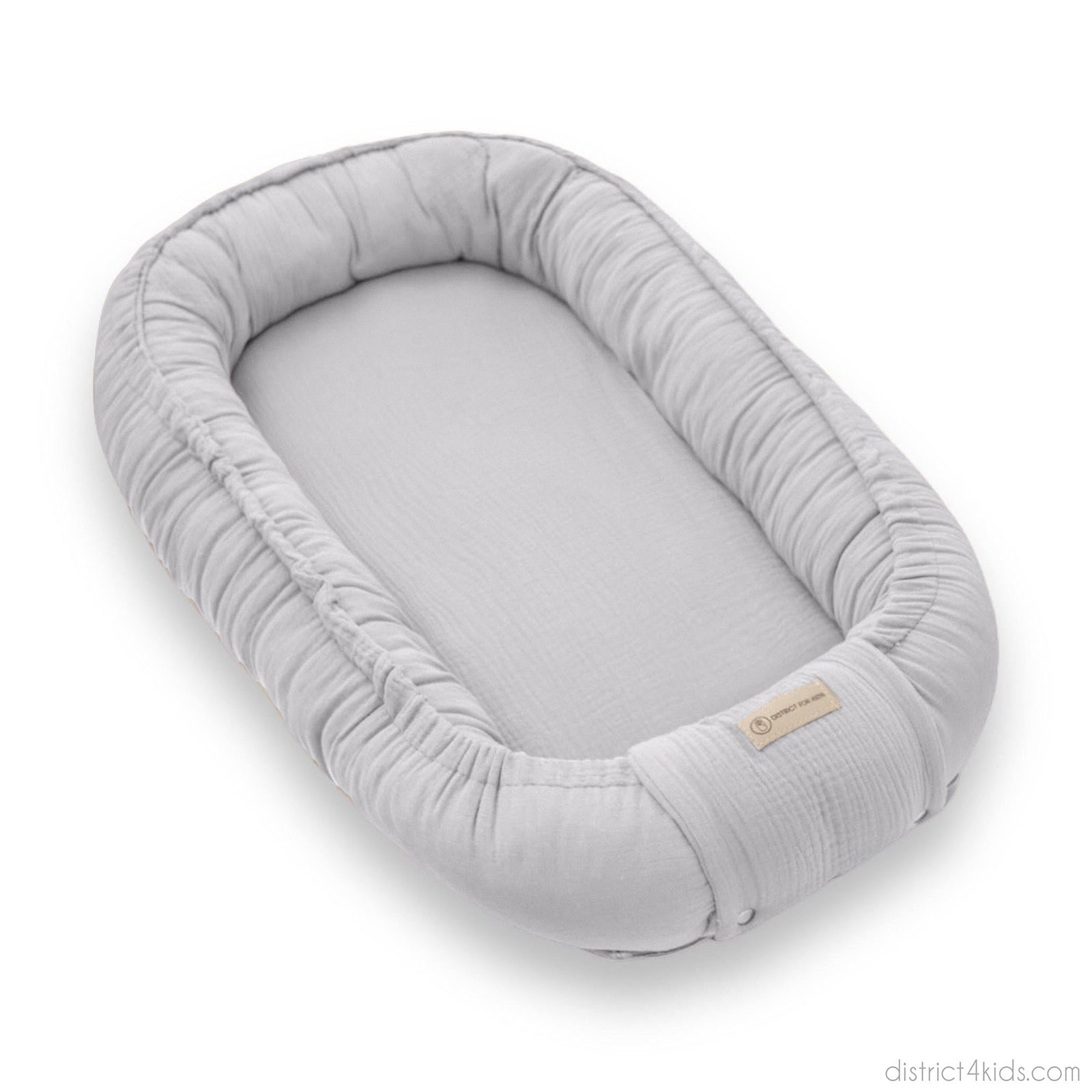 Babynestchen Musselin – Weicher mitwachsender Baby Kokon