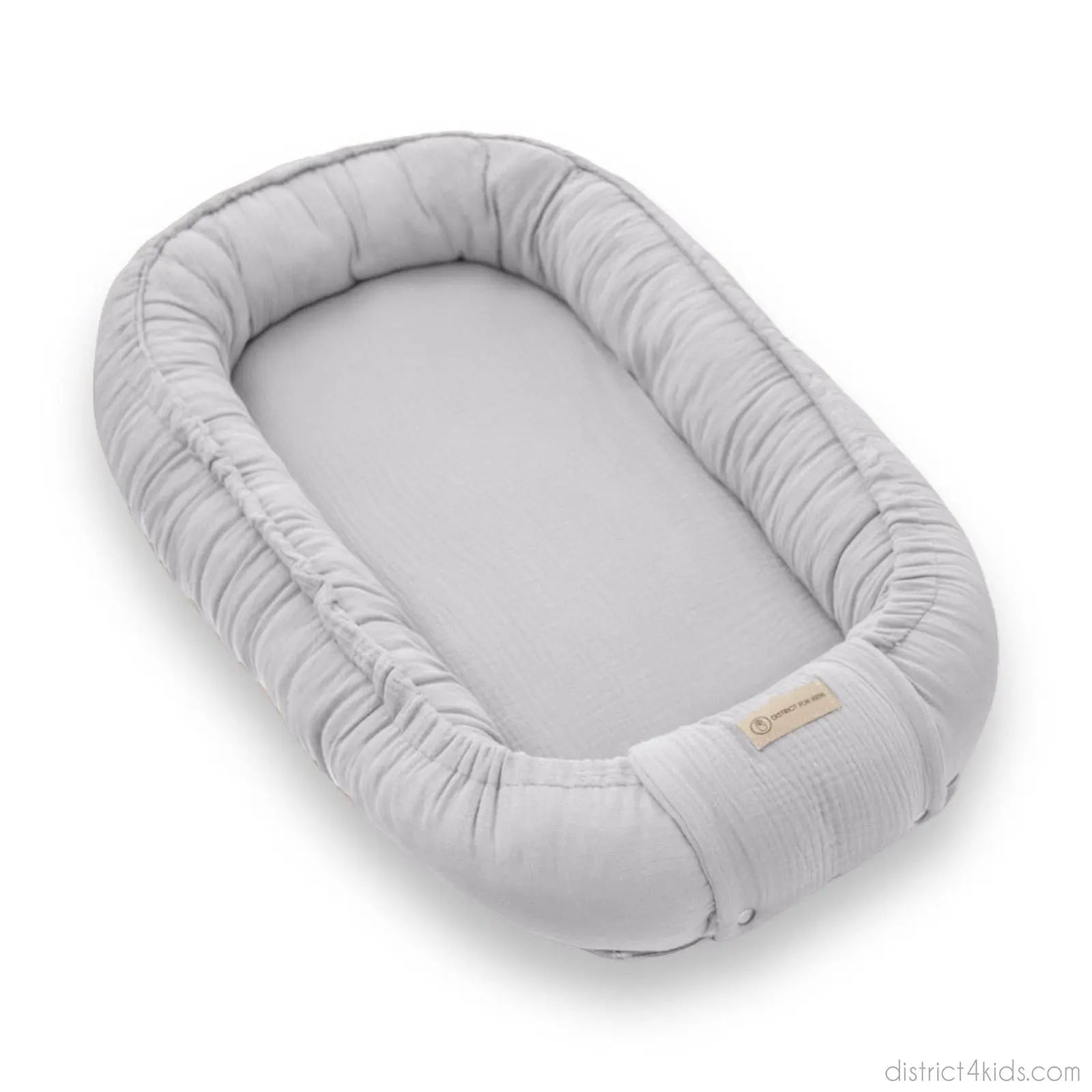 Babynestchen Musselin – Weicher mitwachsender Baby Kokon District for Kids