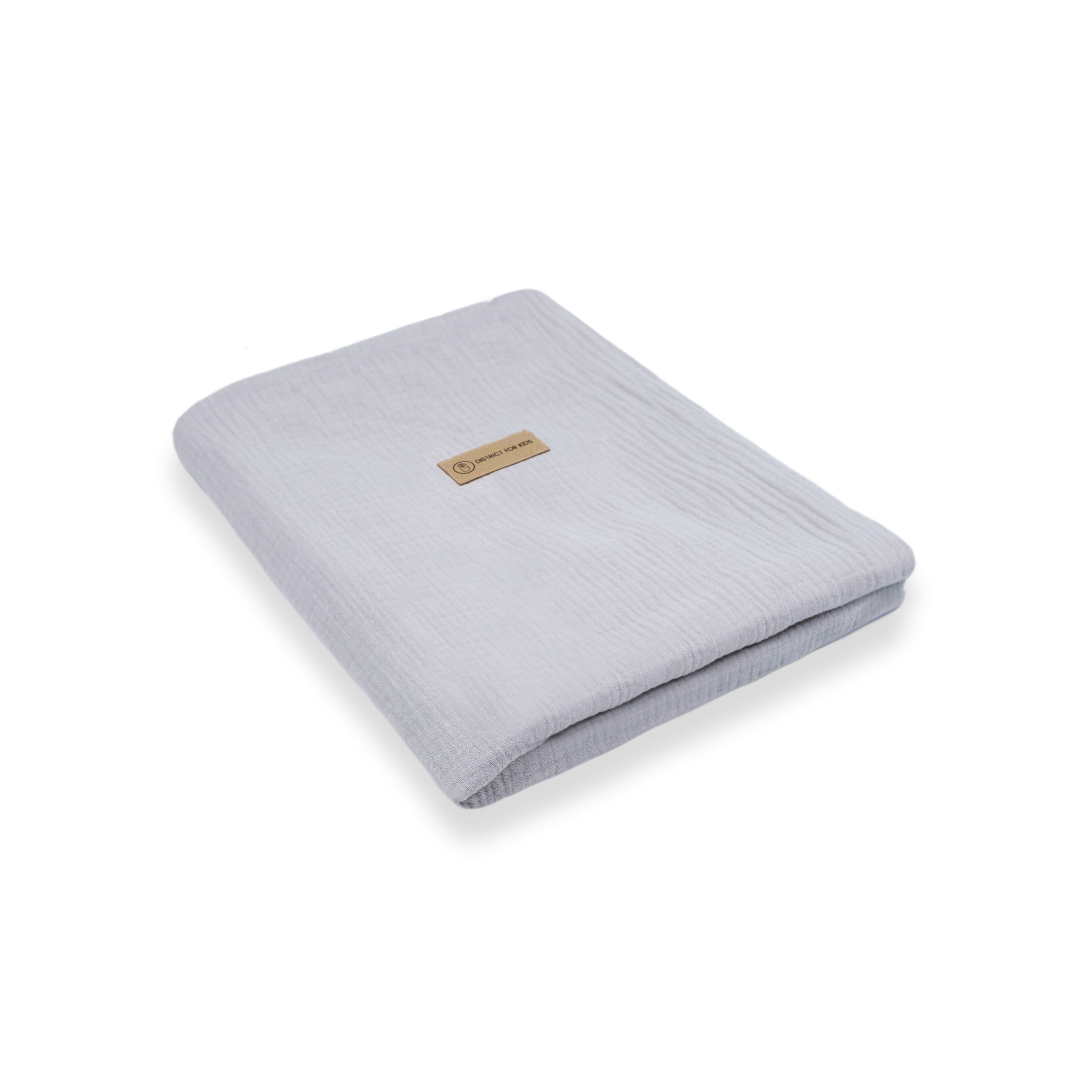 Decke Musselin - Mulltuch Schmuse- & Puckdecke - Grau - Bettdecke