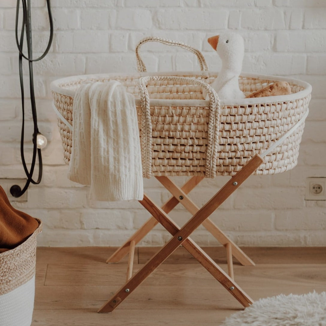 Holz Gestell für Moseskorb-Moseskorb Gestell-AhojBaby-Natur-District for Kids