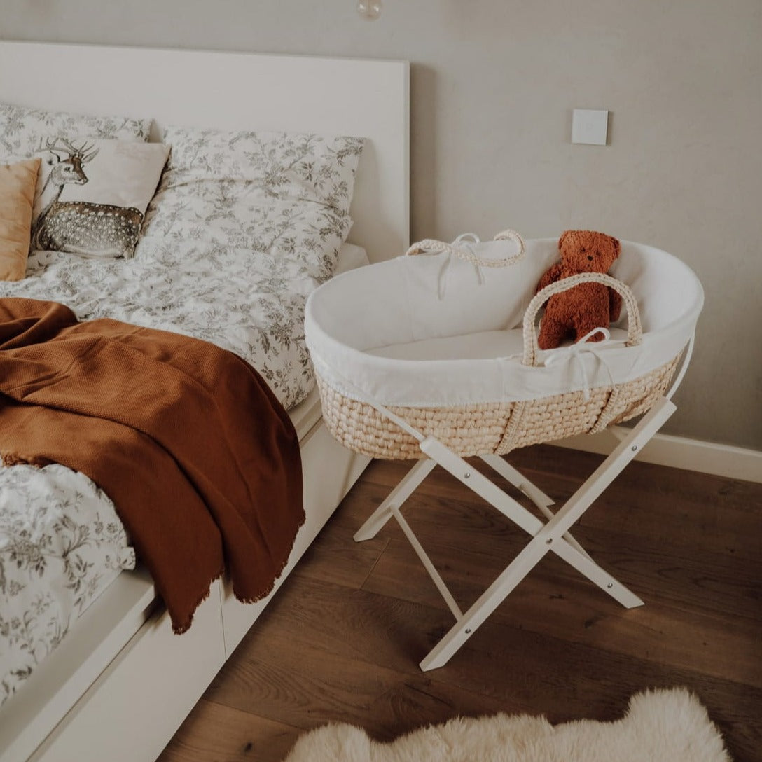 Holz Gestell für Moseskorb-Moseskorb Gestell-AhojBaby-Natur-District for Kids